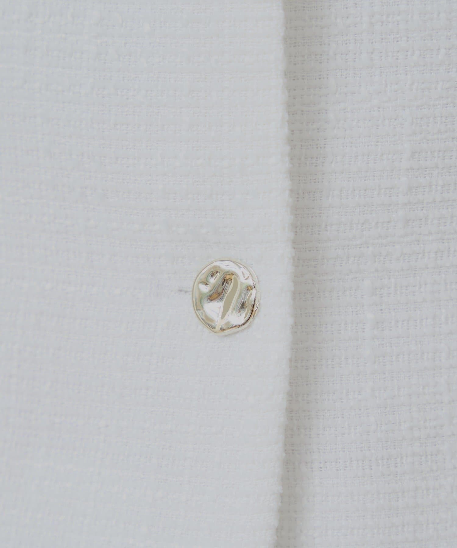 OUTLET(アウトレット) 【Chico】パフスリーブショート丈ツイードジャケット