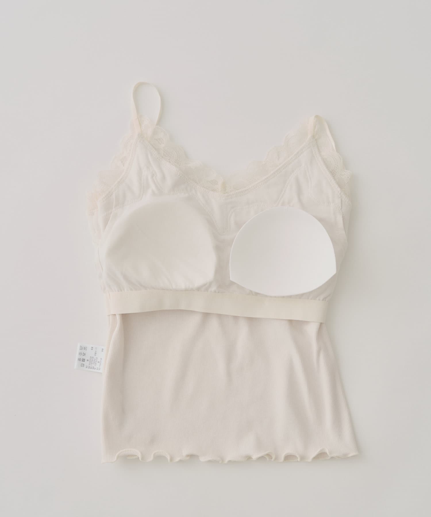 OUTLET(アウトレット) 【Chico】パット付きレースキャミ