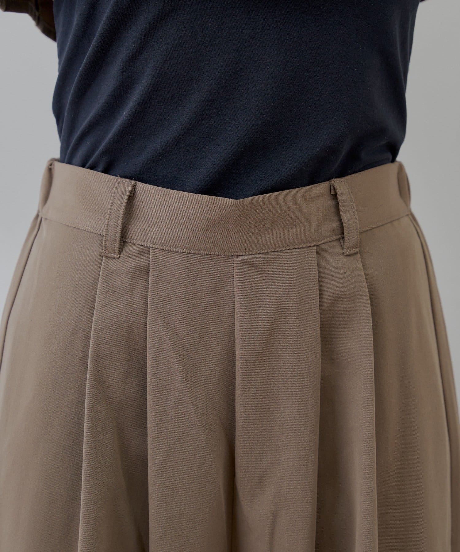 OUTLET(アウトレット) 【Chico】折り返しデザインスーツコンビネゾン