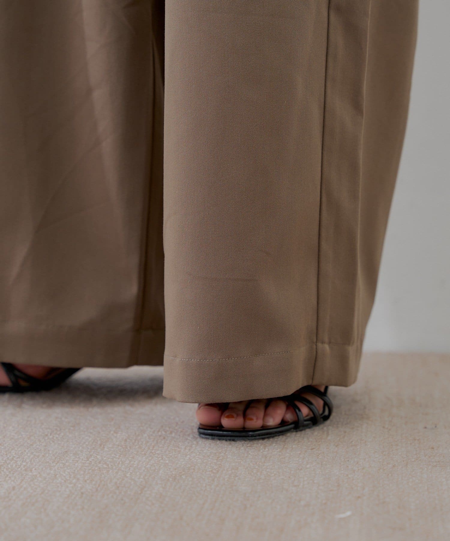 OUTLET(アウトレット) 【Chico】折り返しデザインスーツコンビネゾン