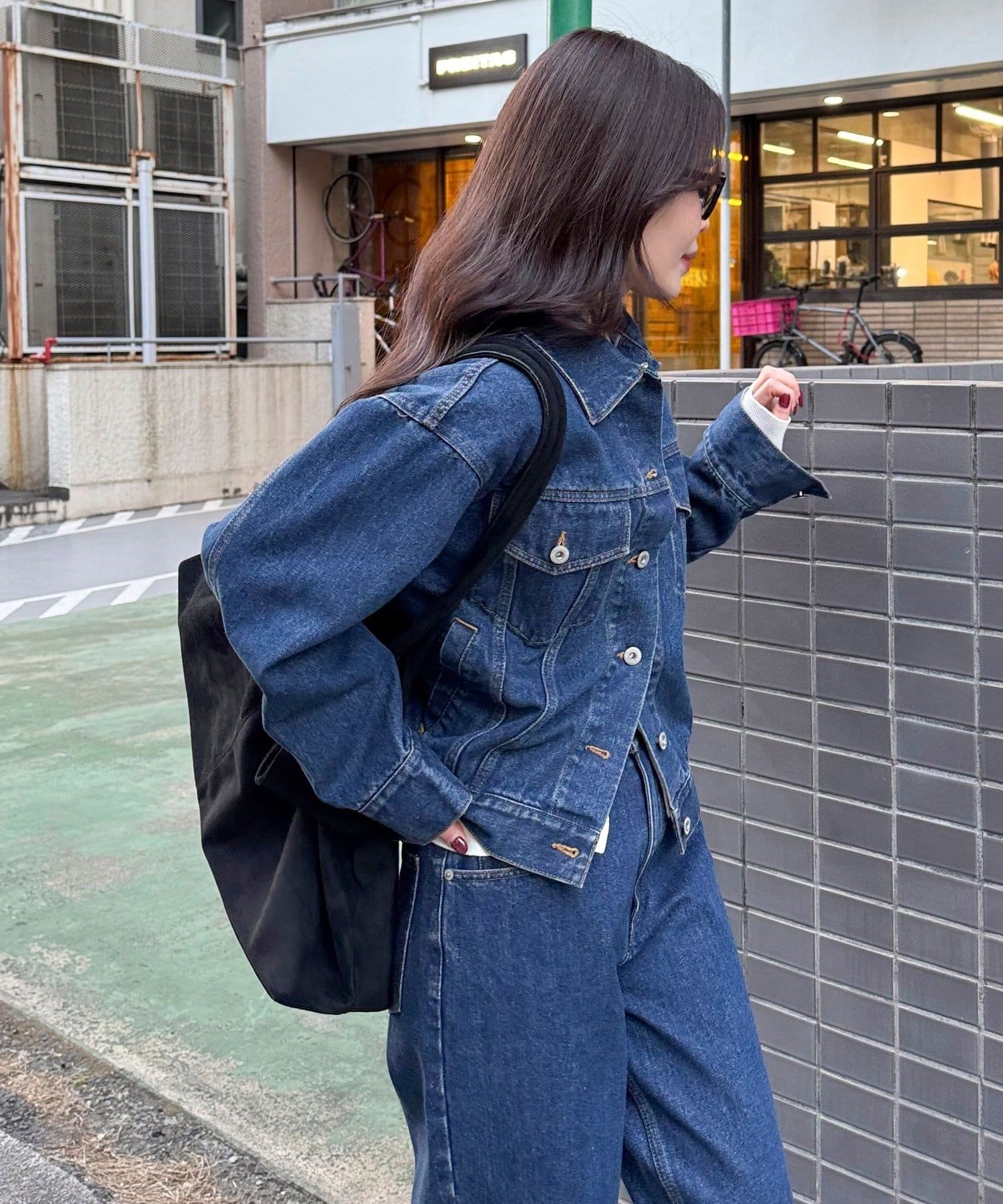 FREDY & GLOSTER(フレディ アンド グロスター) 《セットアップ対応》コンパクトデニムジャケット