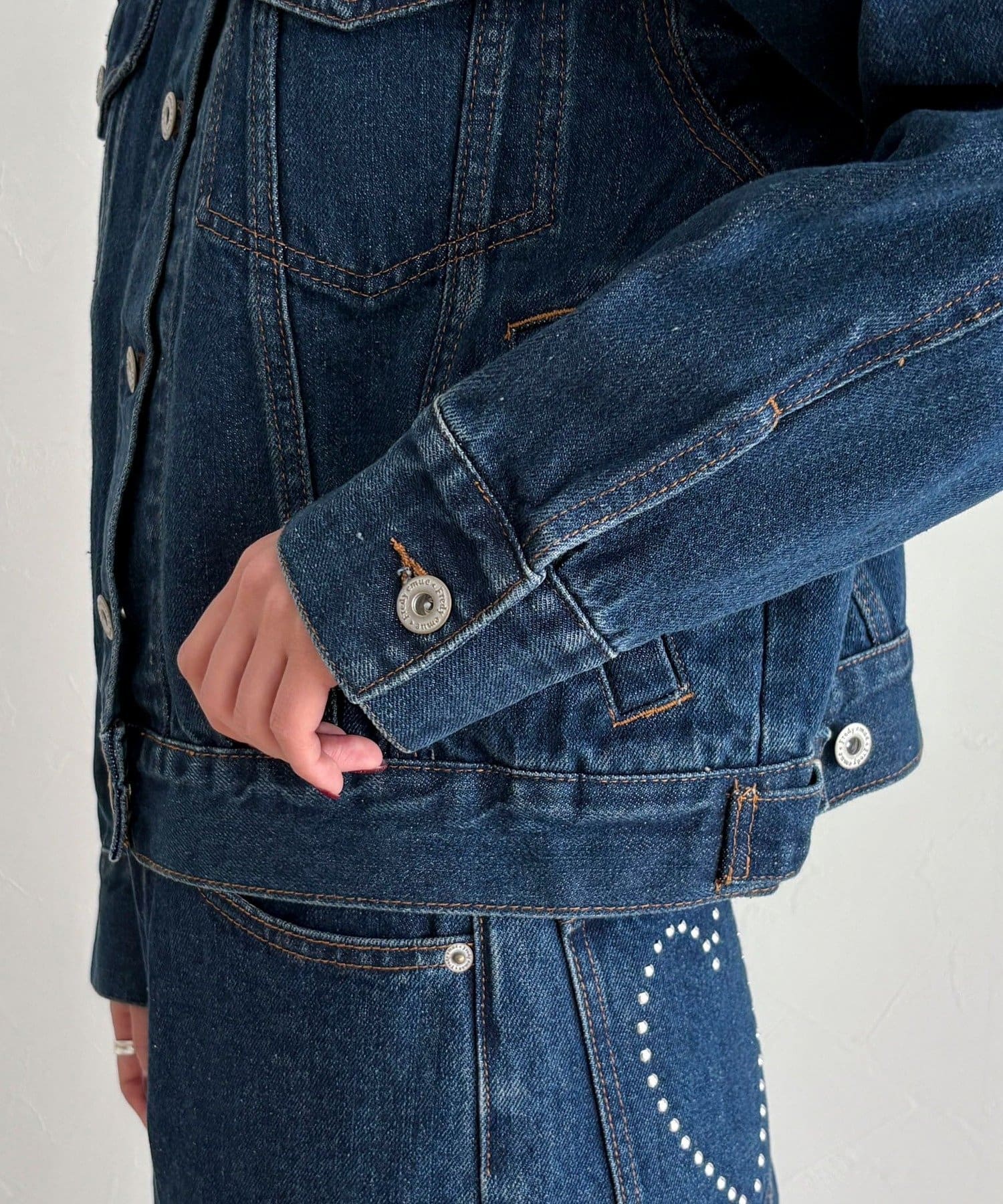 FREDY & GLOSTER(フレディ アンド グロスター) 《セットアップ対応》コンパクトデニムジャケット