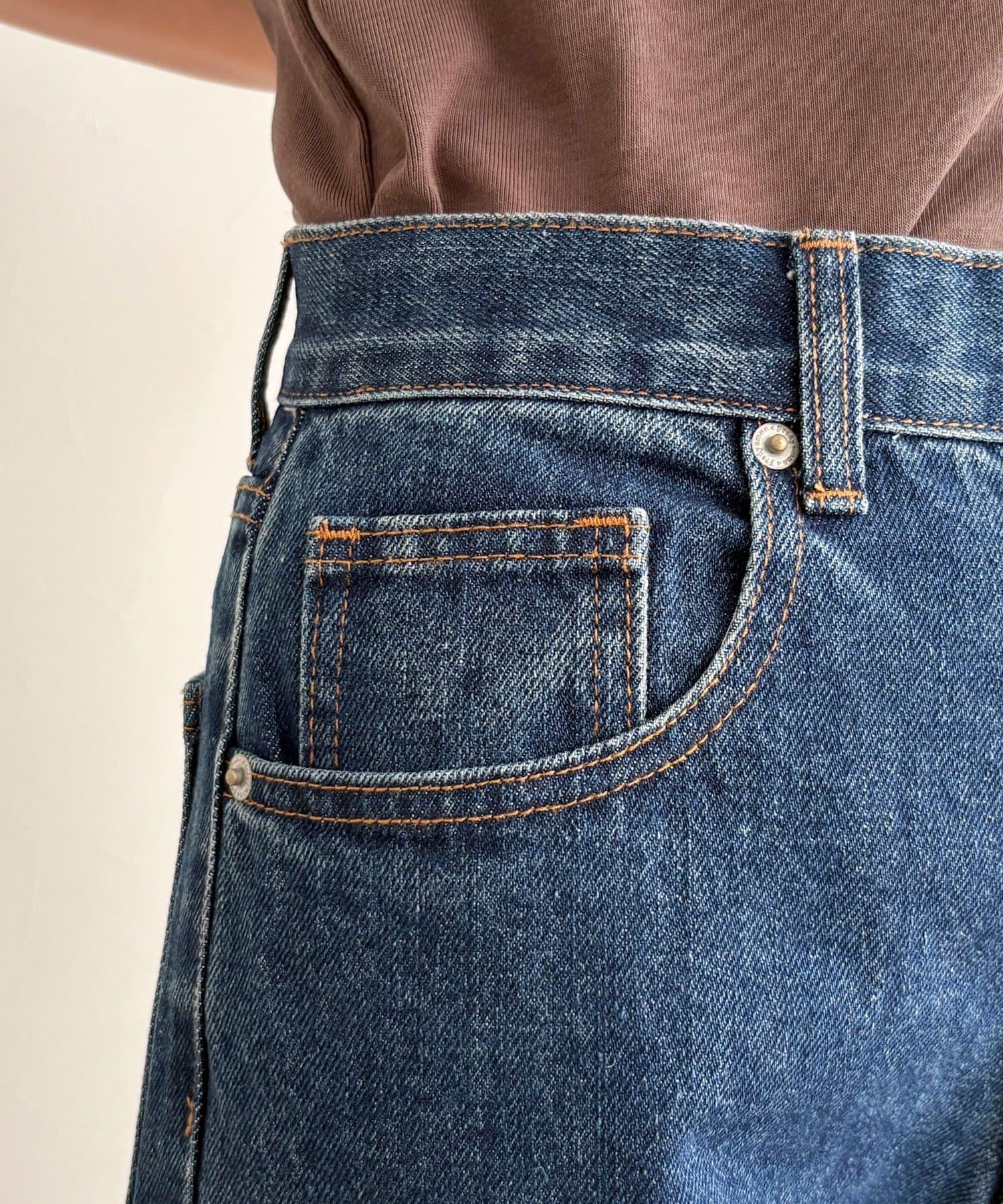 FREDY & GLOSTER(フレディ アンド グロスター) 《セットアップ対応》ワイドテーパードデニムパンツ