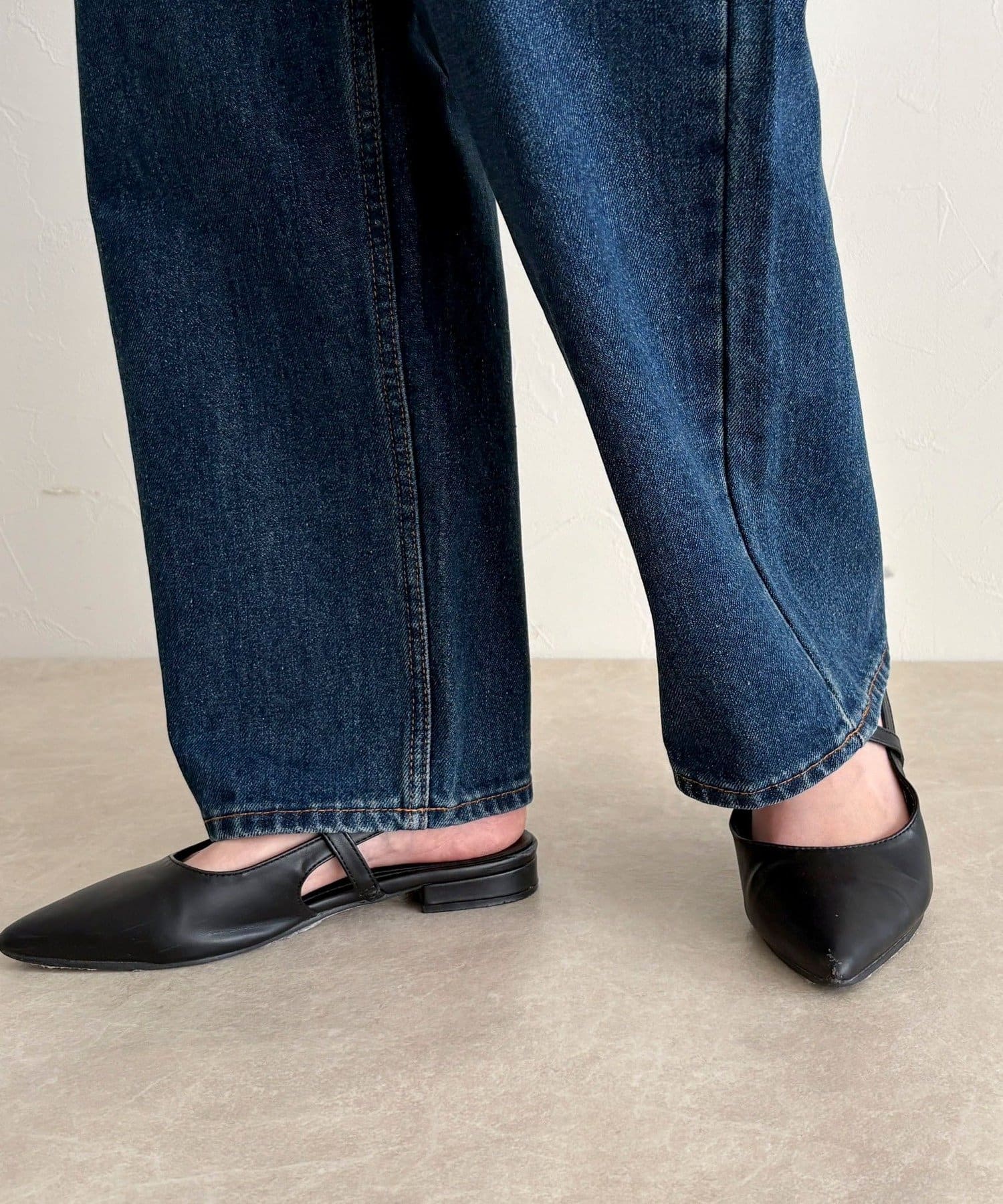 FREDY & GLOSTER(フレディ アンド グロスター) 《セットアップ対応》ワイドテーパードデニムパンツ