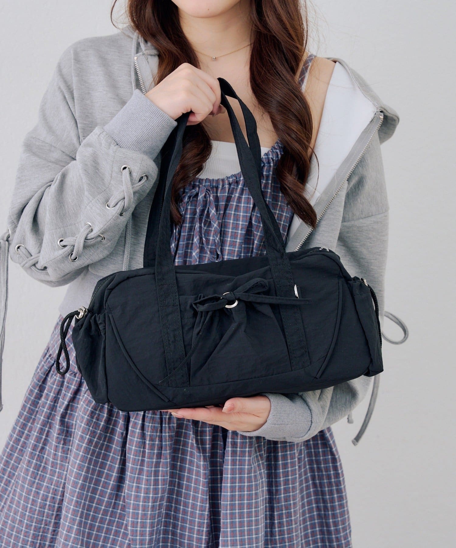 NICE CLAUP / OLIVE des OLIVE OUTLET(ナイスクラップ  / オリーブ デ オリーブ アウトレット) 【RMAF】リボンボストン