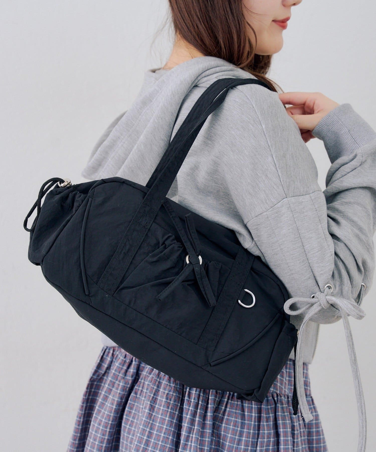 NICE CLAUP / OLIVE des OLIVE OUTLET(ナイスクラップ  / オリーブ デ オリーブ アウトレット) 【RMAF】リボンボストン