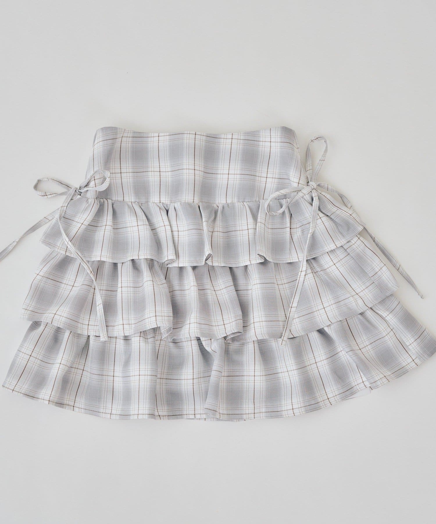 NICE CLAUP / OLIVE des OLIVE OUTLET(ナイスクラップ  / オリーブ デ オリーブ アウトレット) 【ANOTHER BRANCH】脇リボンミニスカート