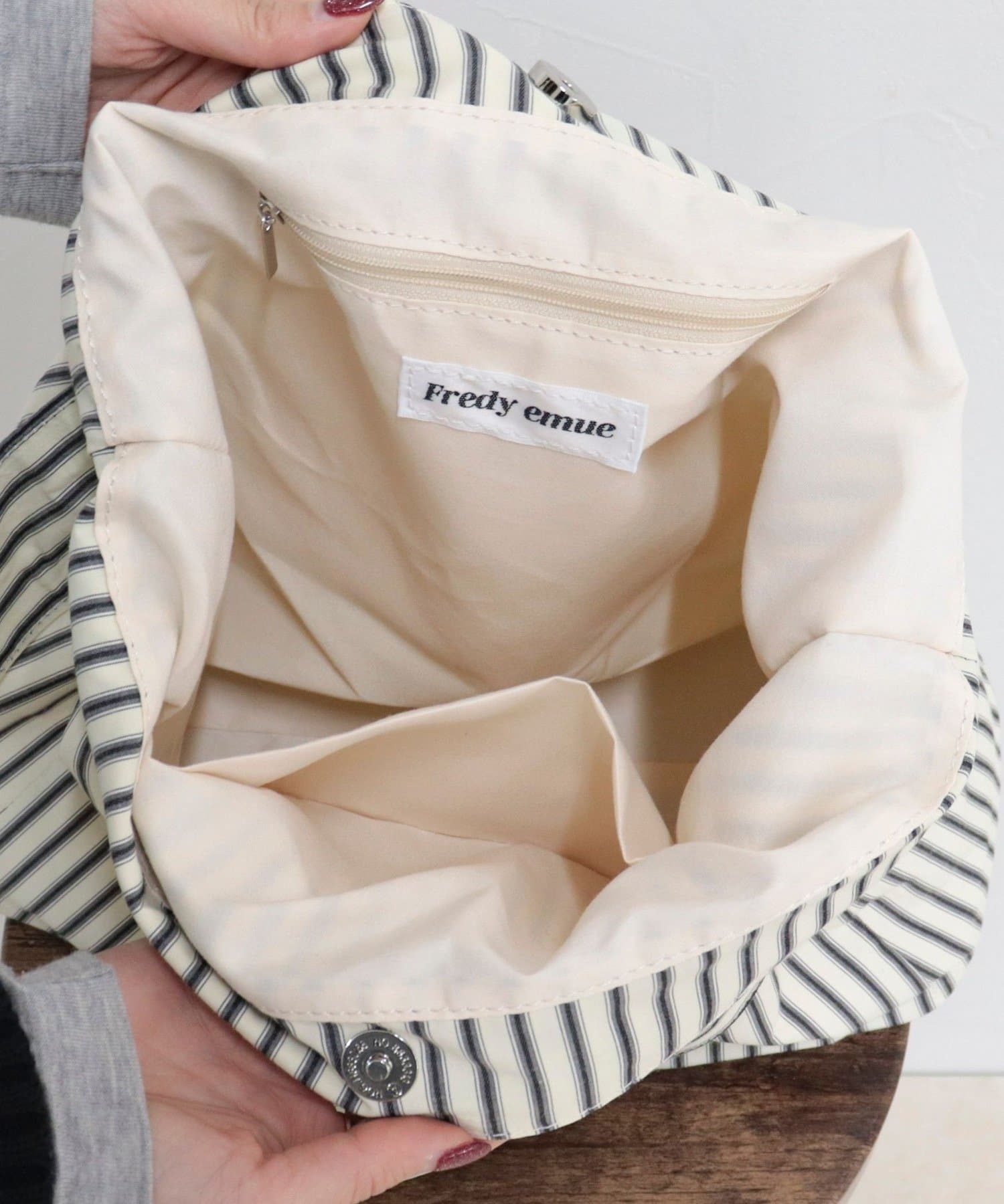 FREDY & GLOSTER(フレディ アンド グロスター) ストライプ/ギンガムワンショルバッグ