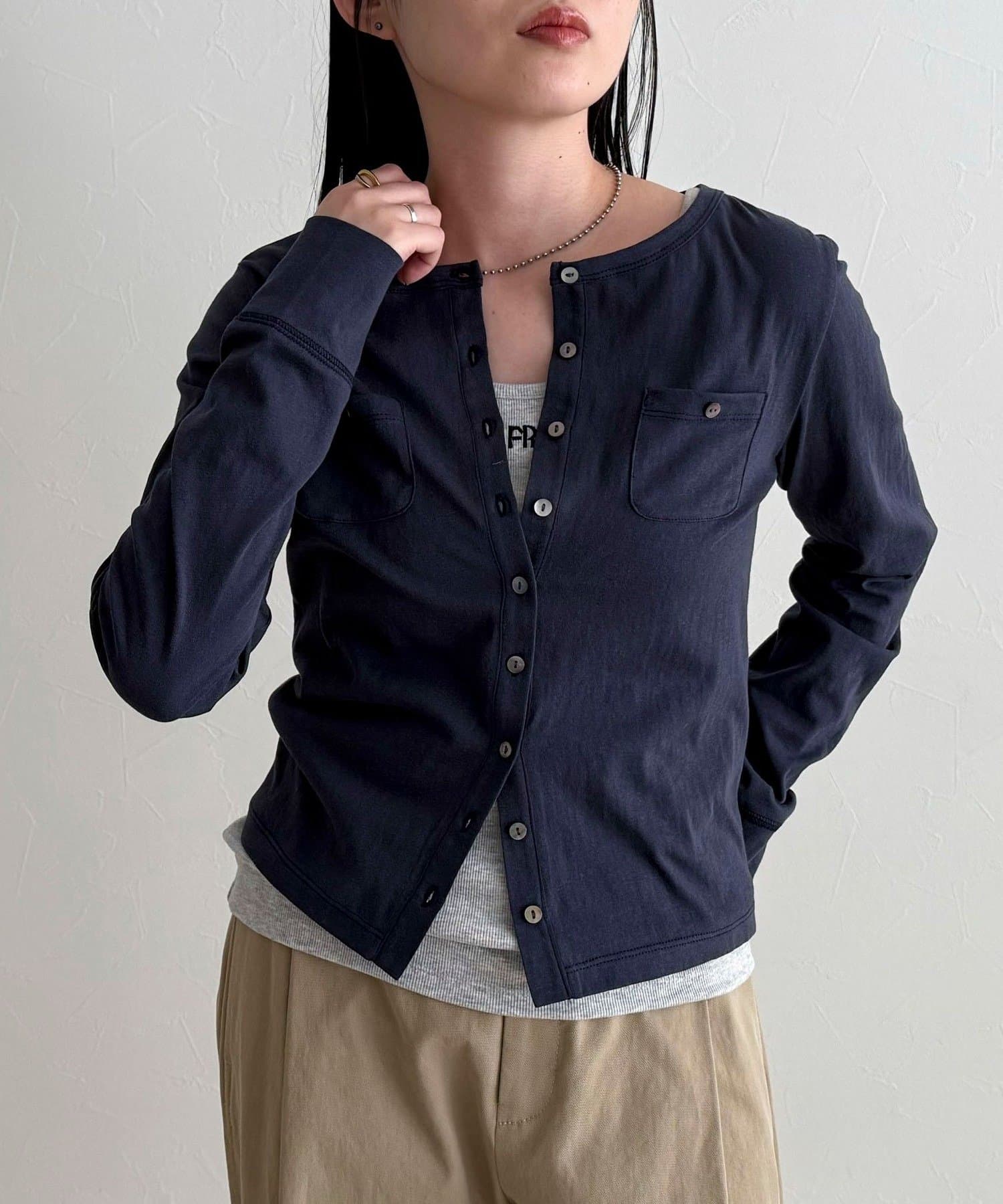 FREDY & GLOSTER(フレディ アンド グロスター) シアーカットソーカーディガン