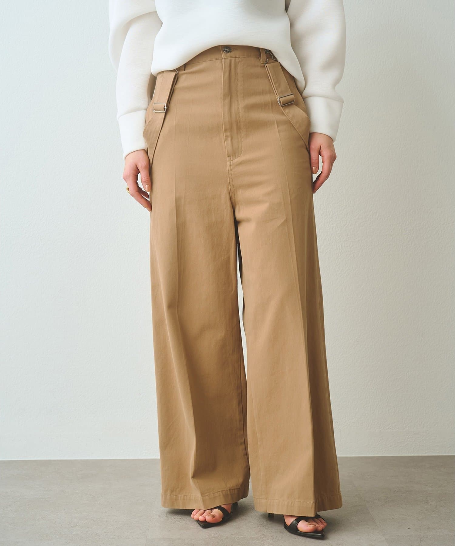 Whim Gazette(ウィム ガゼット) サスペンダーチノパンツ