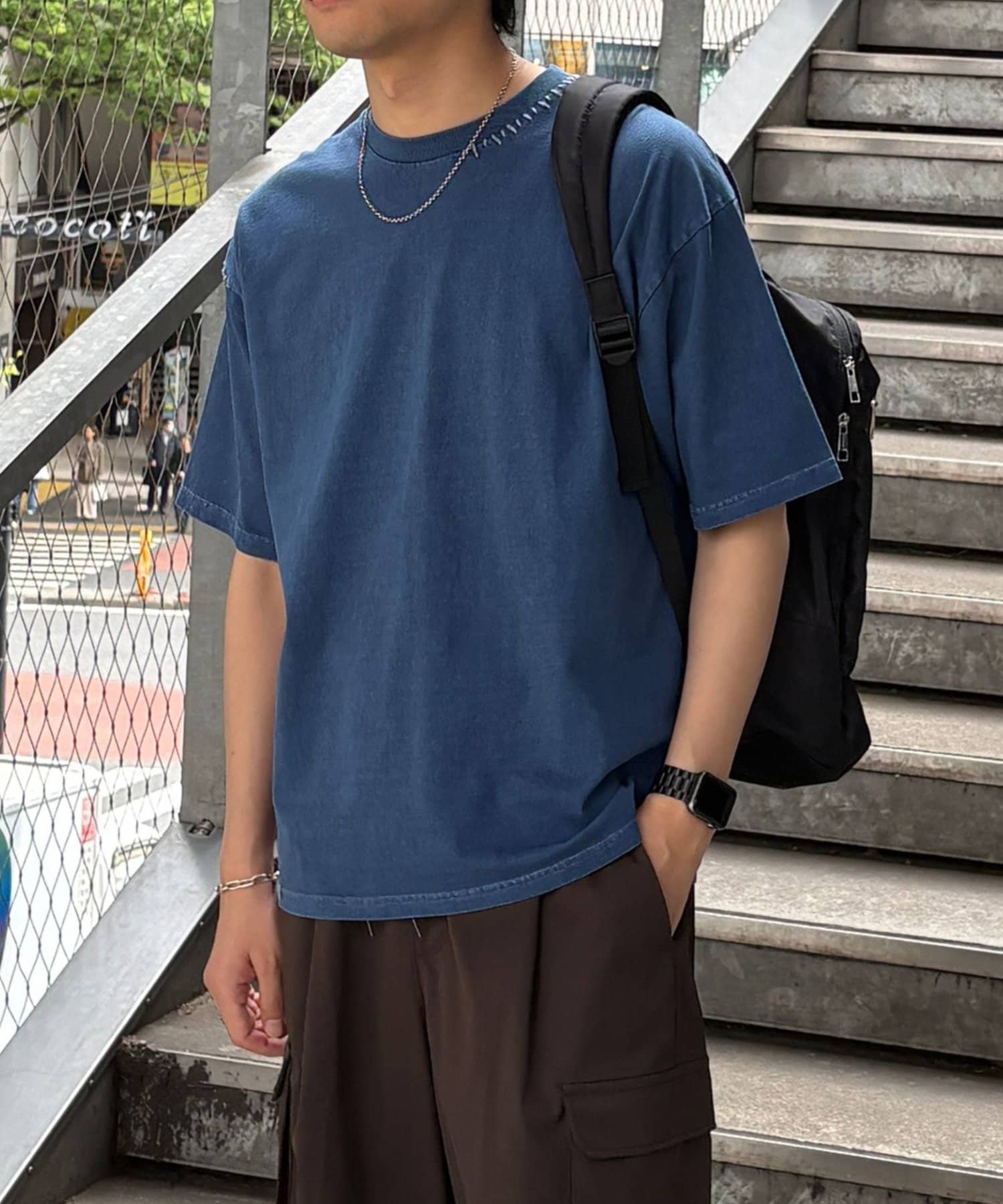 COLONY 2139(コロニー トゥーワンスリーナイン) ハンドステッチTシャツ