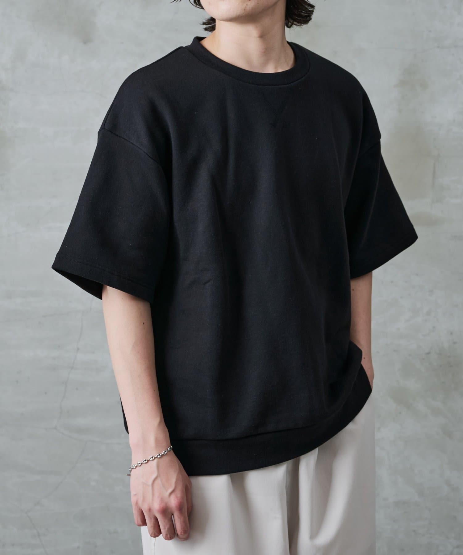 COLONY 2139(コロニー トゥーワンスリーナイン) スウェット半袖クルーネック