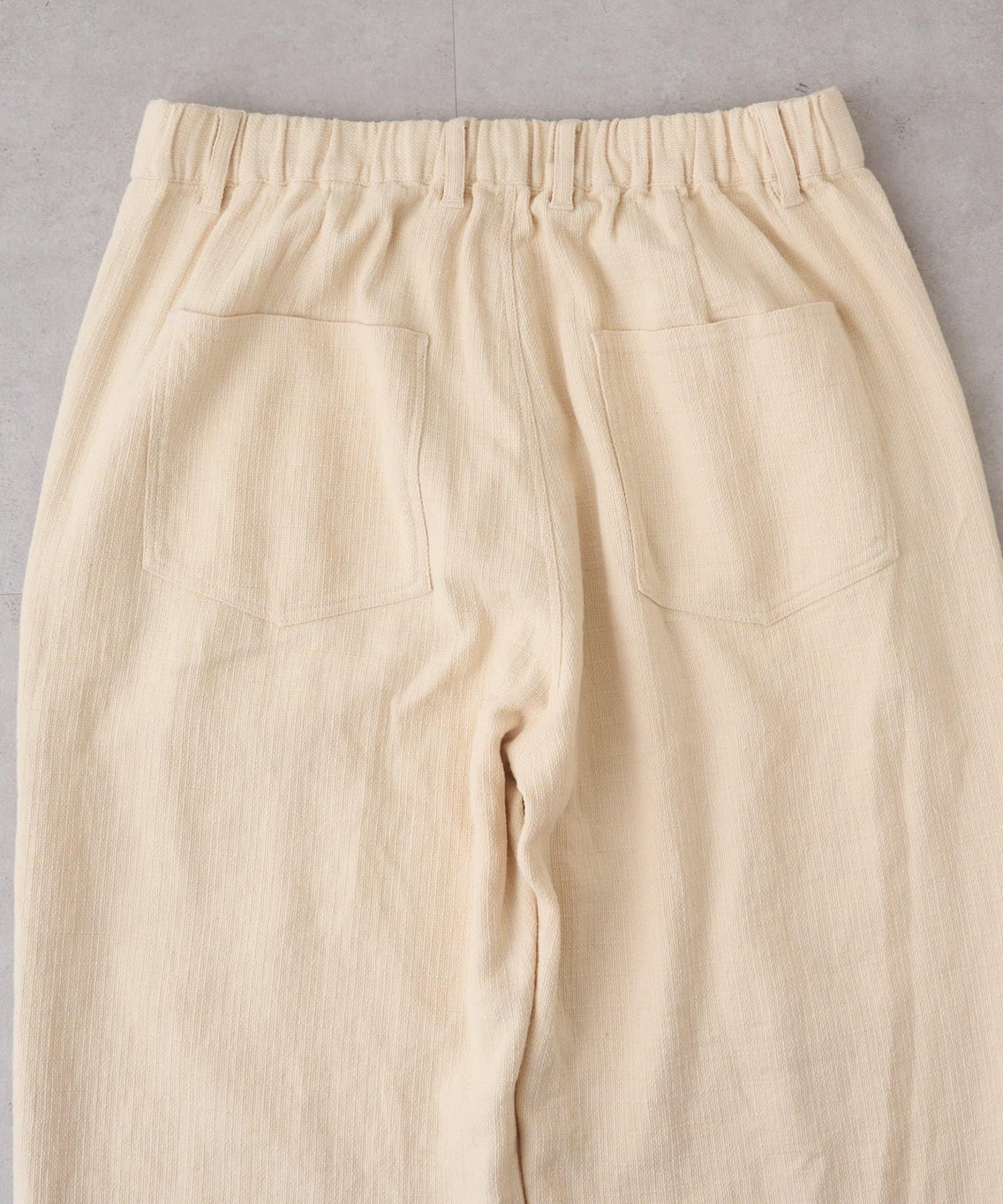 CIAOPANIC TYPY(チャオパニックティピー) 【ユニセックス】接触冷感ジャガードタックストレートパンツ