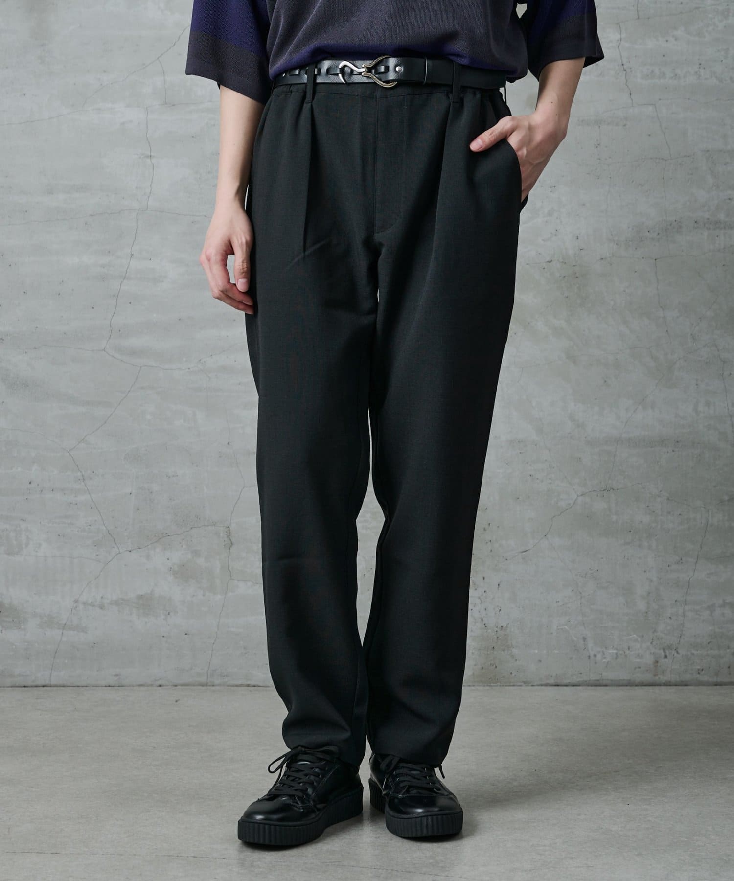 COLONY 2139(コロニー トゥーワンスリーナイン) 【セットアップ対応/リバイバル】ポリトロテーパードパンツ