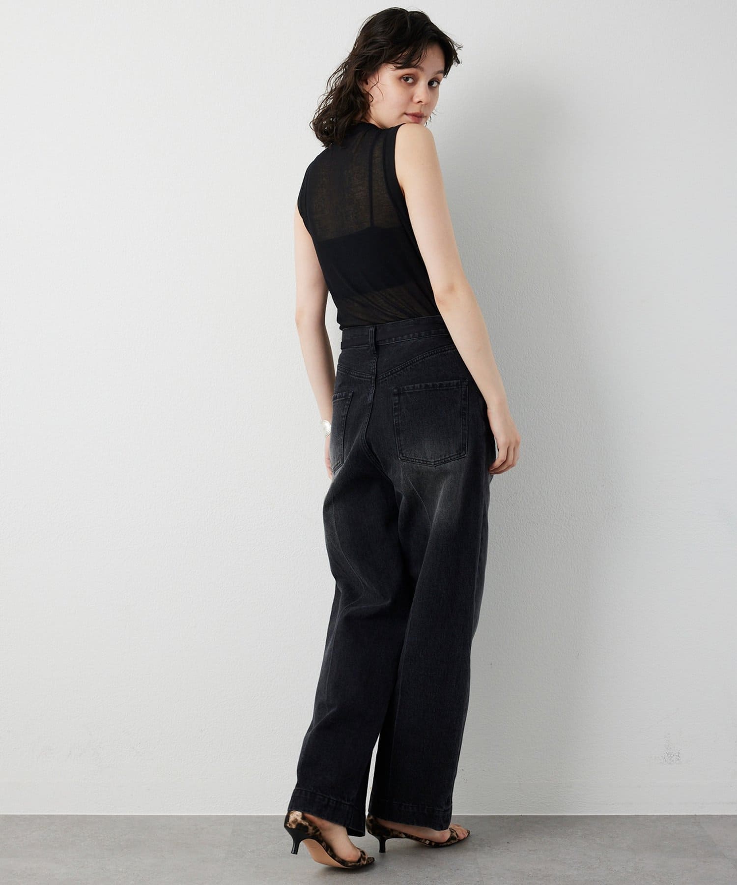 Whim Gazette(ウィム ガゼット) シアータンクプルオーバー