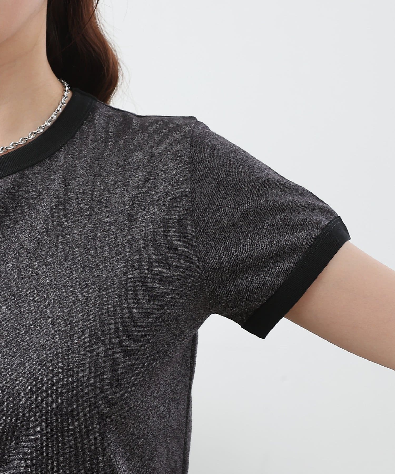 COLONY 2139(コロニー トゥーワンスリーナイン) ラメリンガーTシャツ