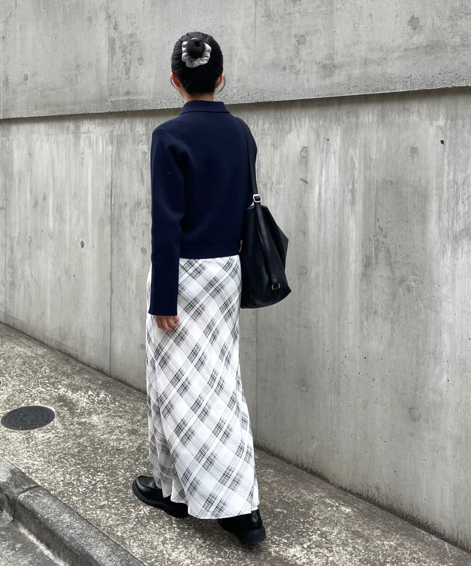 COLONY 2139(コロニー トゥーワンスリーナイン) シアーチェックロングスカート