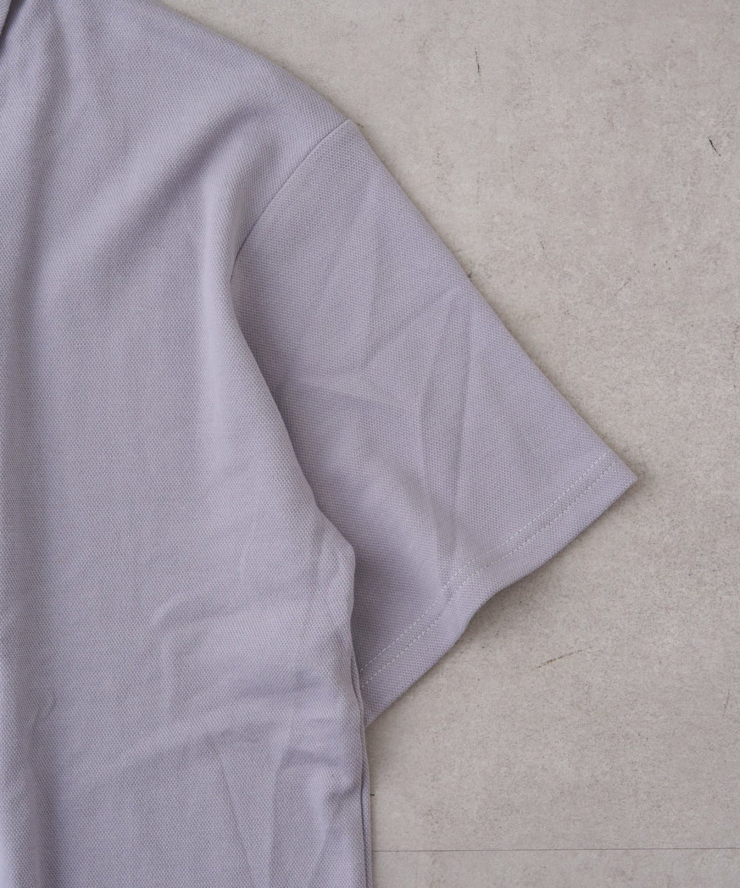 CIAOPANIC TYPY(チャオパニックティピー) 【ユニセックス】冷感プリントワッフルポロシャツ