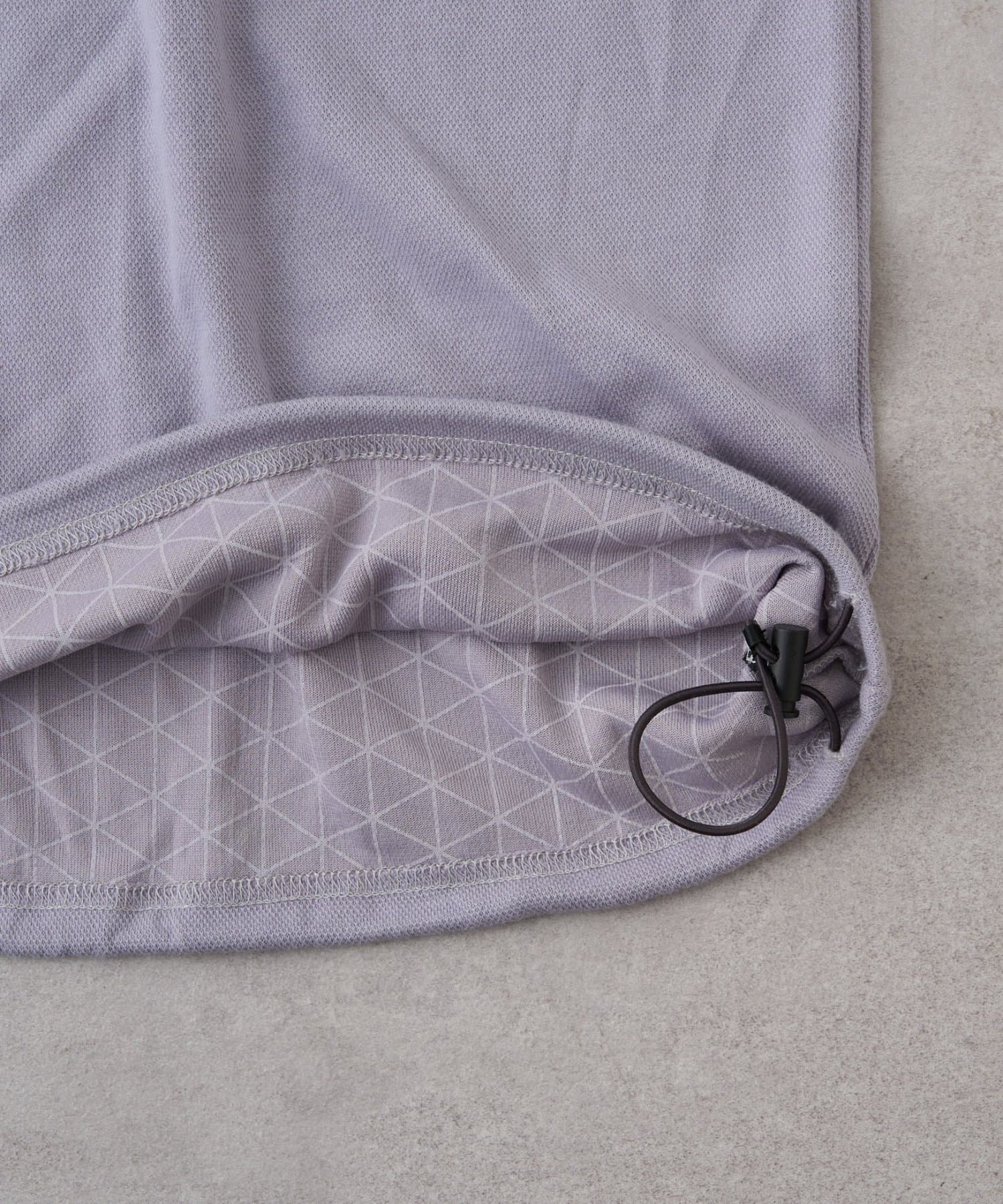 CIAOPANIC TYPY(チャオパニックティピー) 【ユニセックス】冷感プリントワッフルポロシャツ