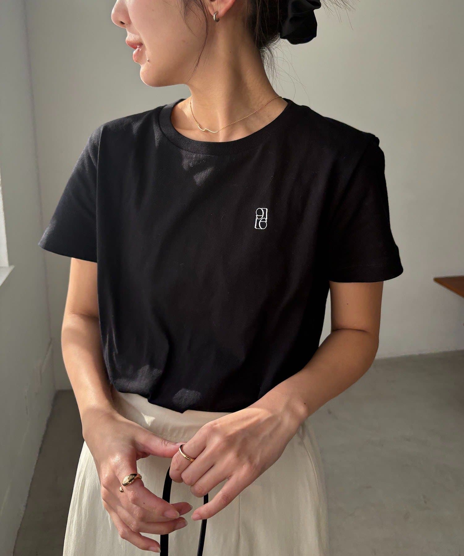 CAPRICIEUX LE'MAGE(カプリシュレマージュ) 【全8色/サイズ展開あり】LE'MAGE1ポイントTシャツ