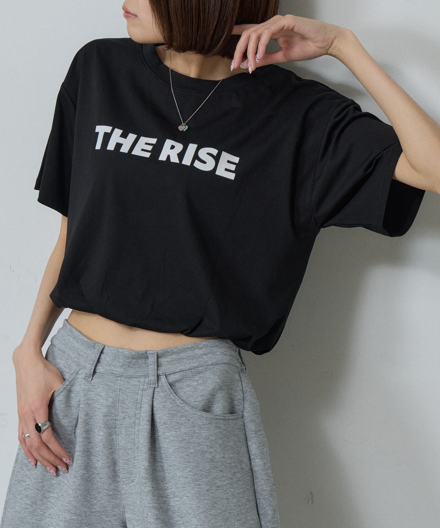 -goocy-(グーシー) 【接触冷感】フロッキーロゴバルーンT