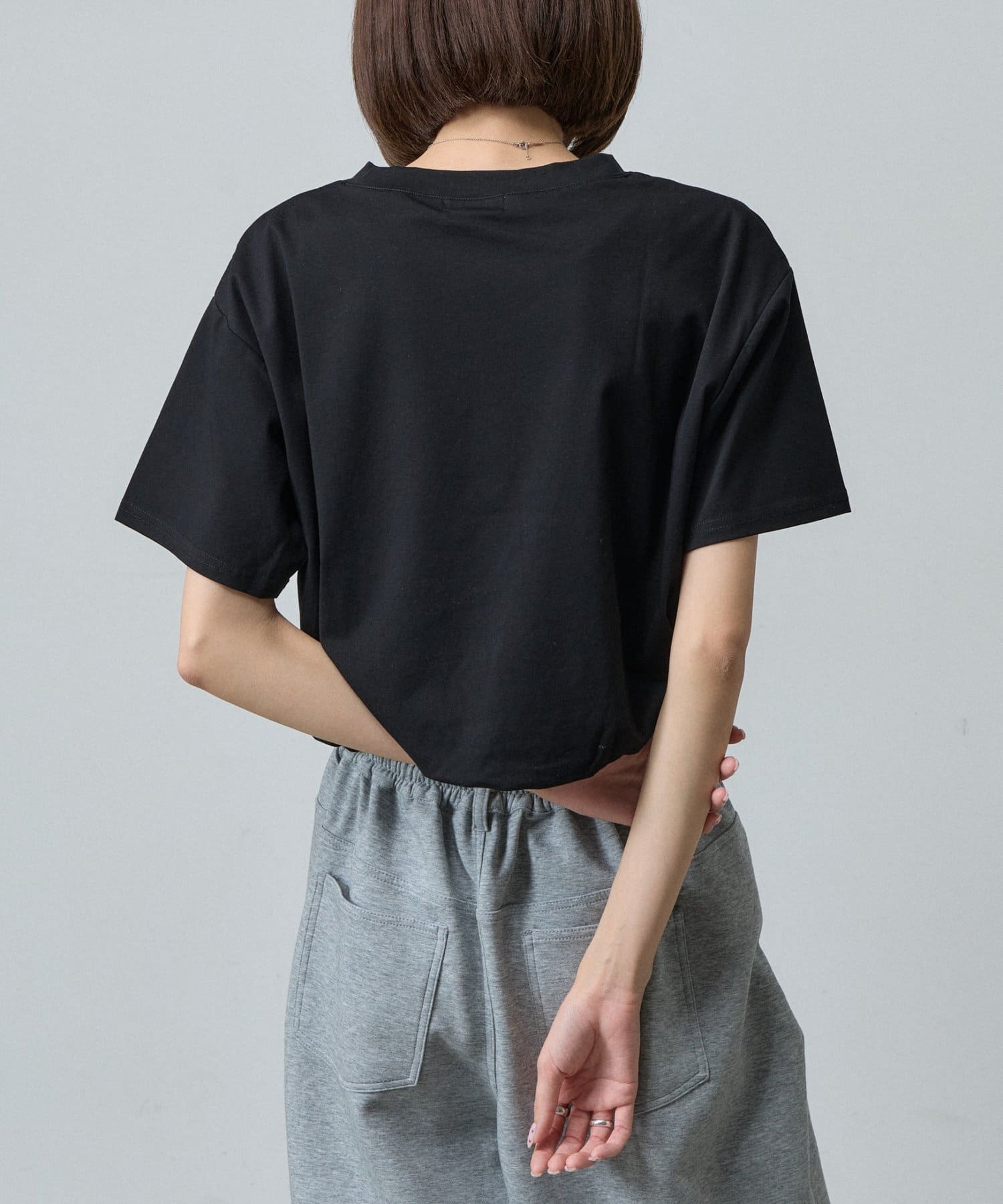 -goocy-(グーシー) 【接触冷感】フロッキーロゴバルーンT