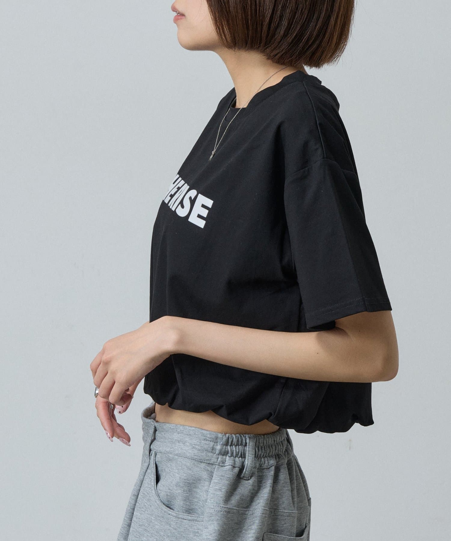 -goocy-(グーシー) 【接触冷感】フロッキーロゴバルーンT