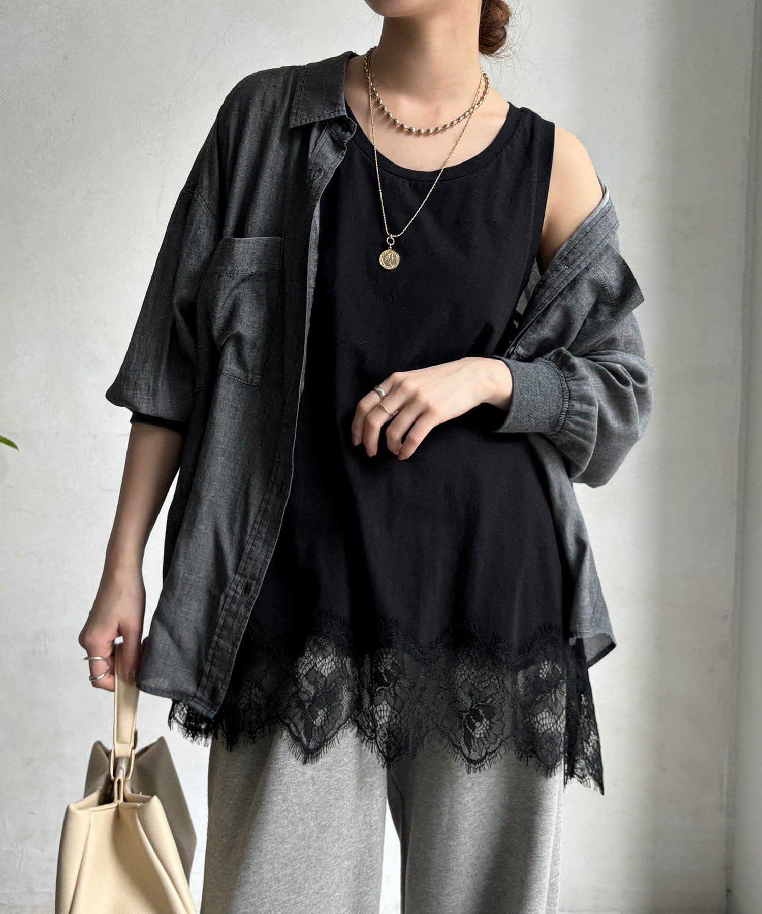 DOUDOU(ドゥドゥ) ヘムレースタンク