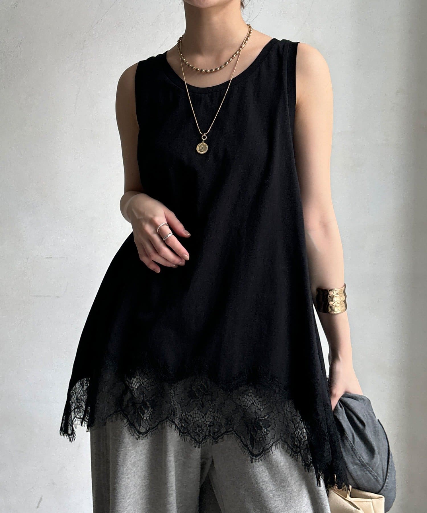 DOUDOU(ドゥドゥ) ヘムレースタンク