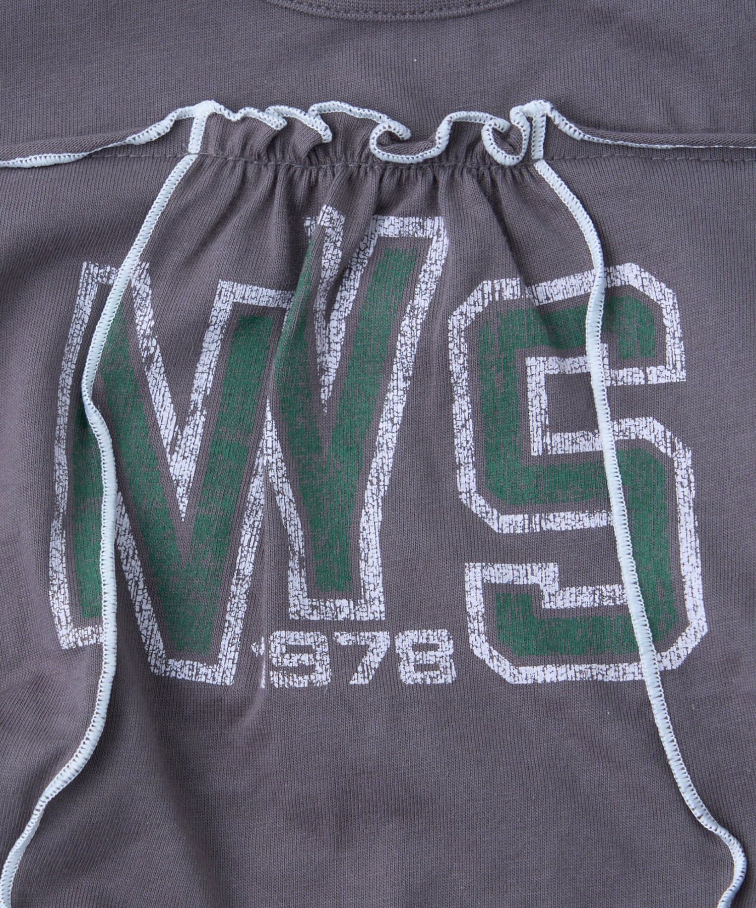 CIAOPANIC TYPY(チャオパニックティピー) 【KIDS】メロウ切替ロゴ半袖ロンパース