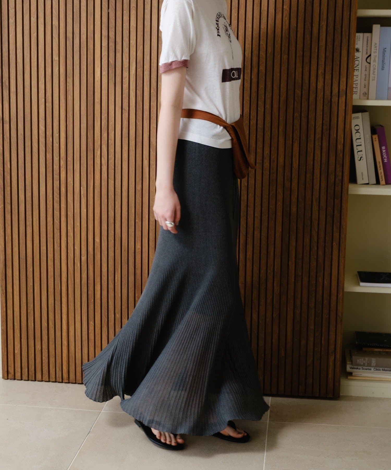 SHENERY(シーナリー) シアープリーツニットスカート