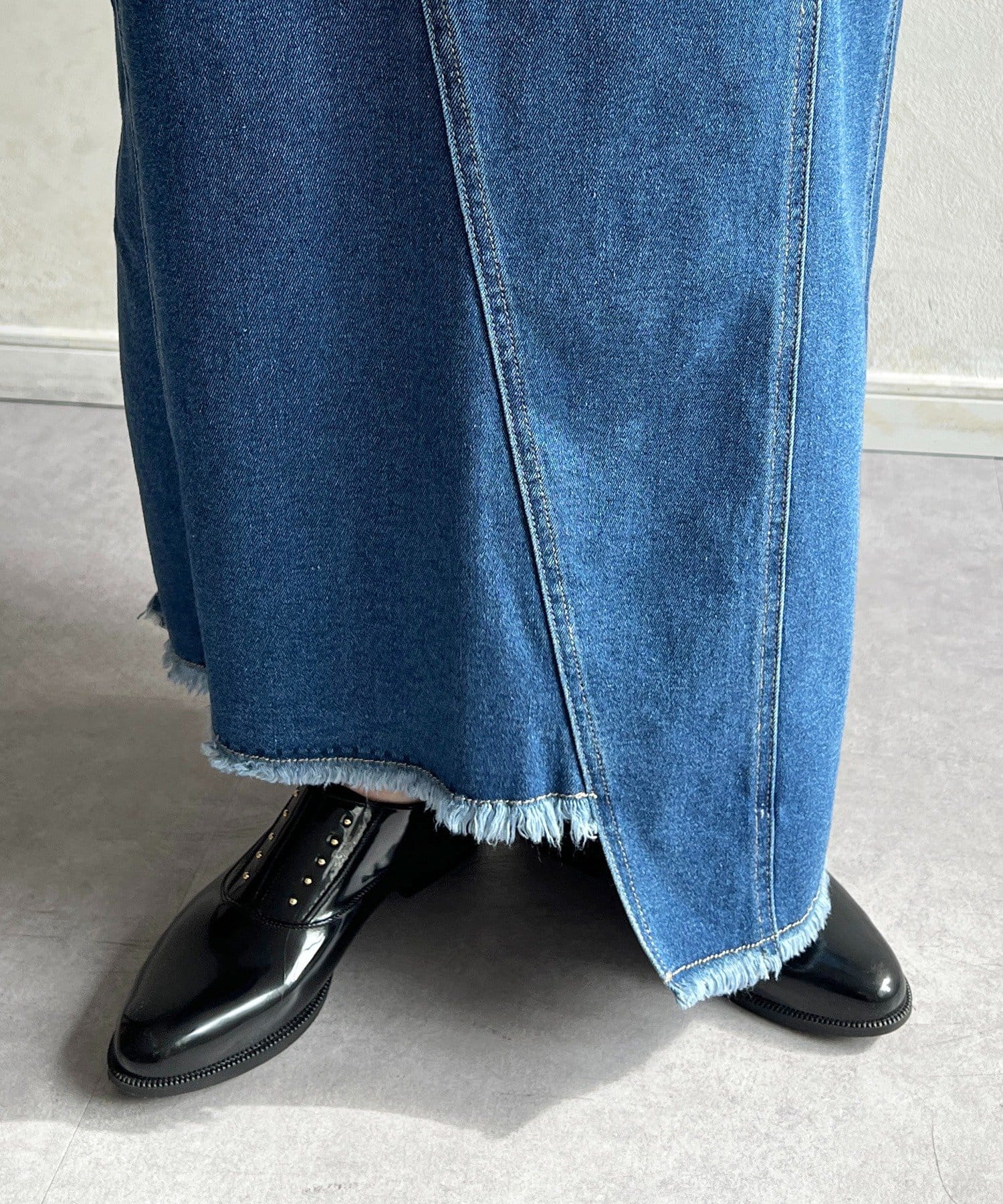 un dix cors(アンディコール) デニムタイトスカート