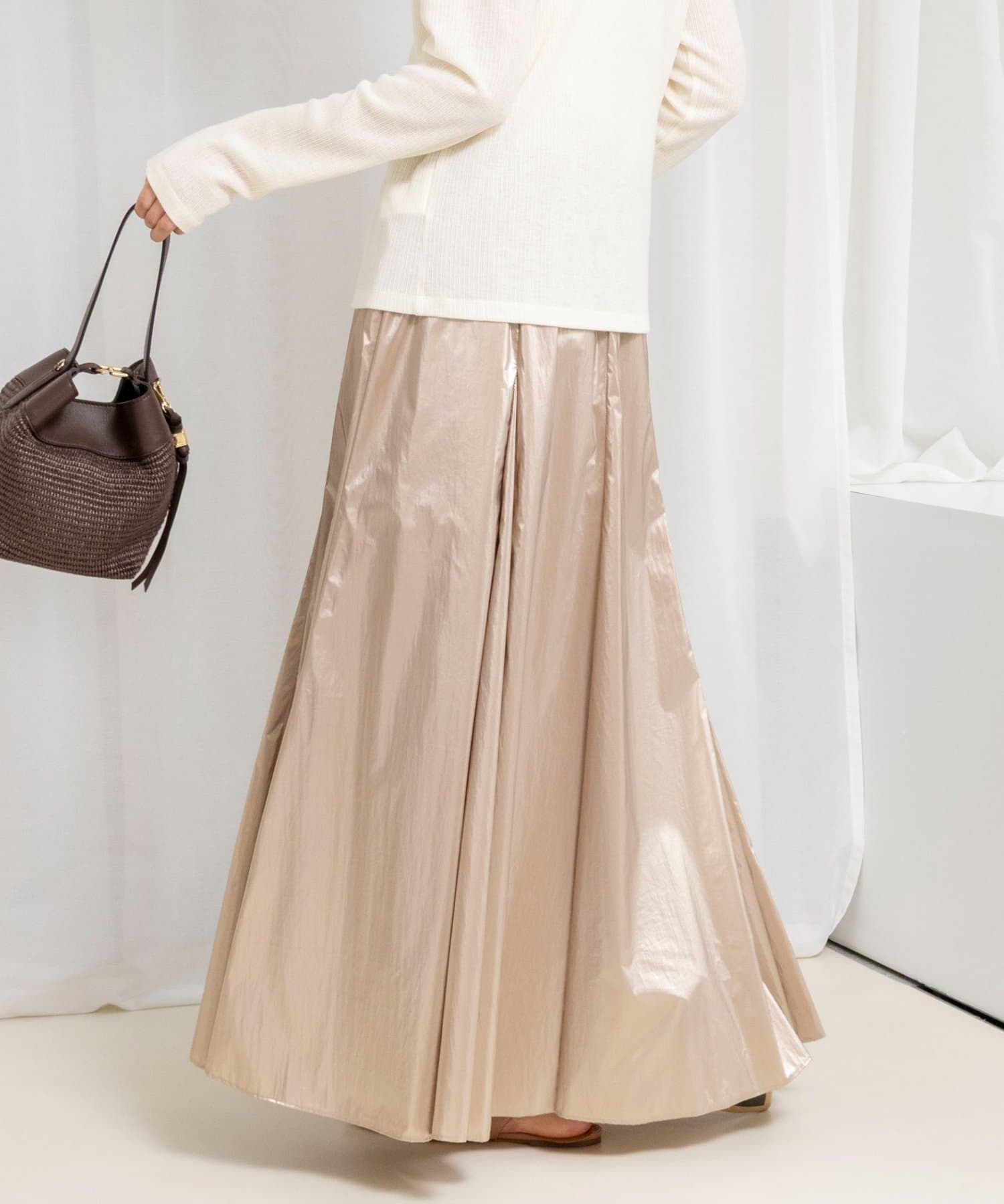 NOLLEY'S(ノーリーズ) 45th　limited　edition　メタリックマチ入りマキシSK