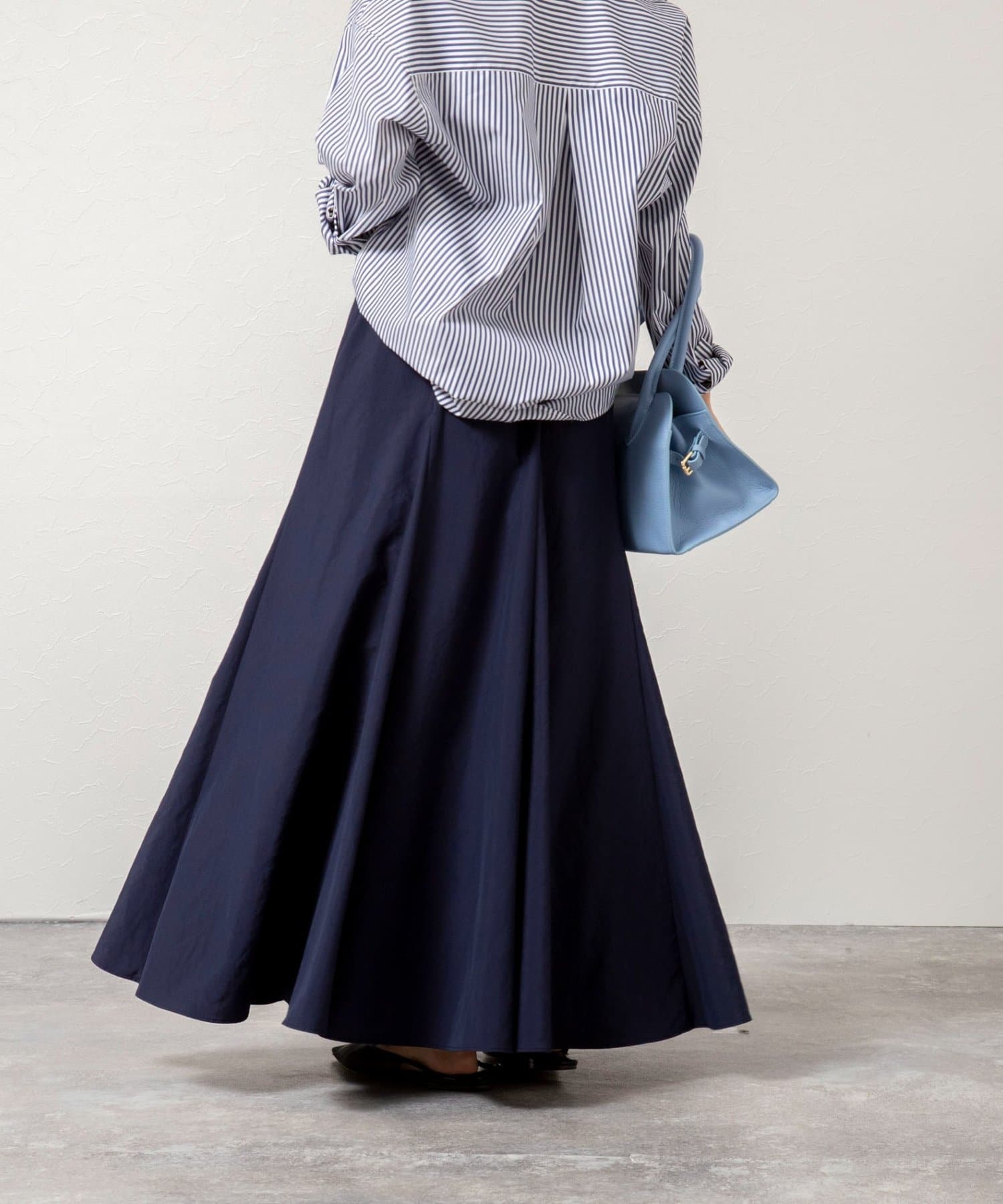 NOLLEY'S(ノーリーズ) 45th limited editionメタリックマチ入りマキシスカート