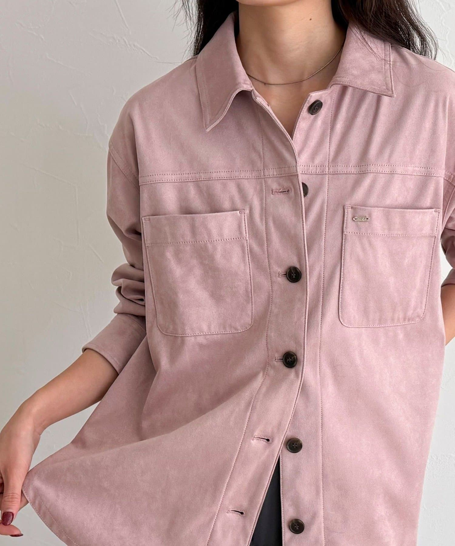 FREDY & GLOSTER(フレディ アンド グロスター) フェイクスエードシャツ