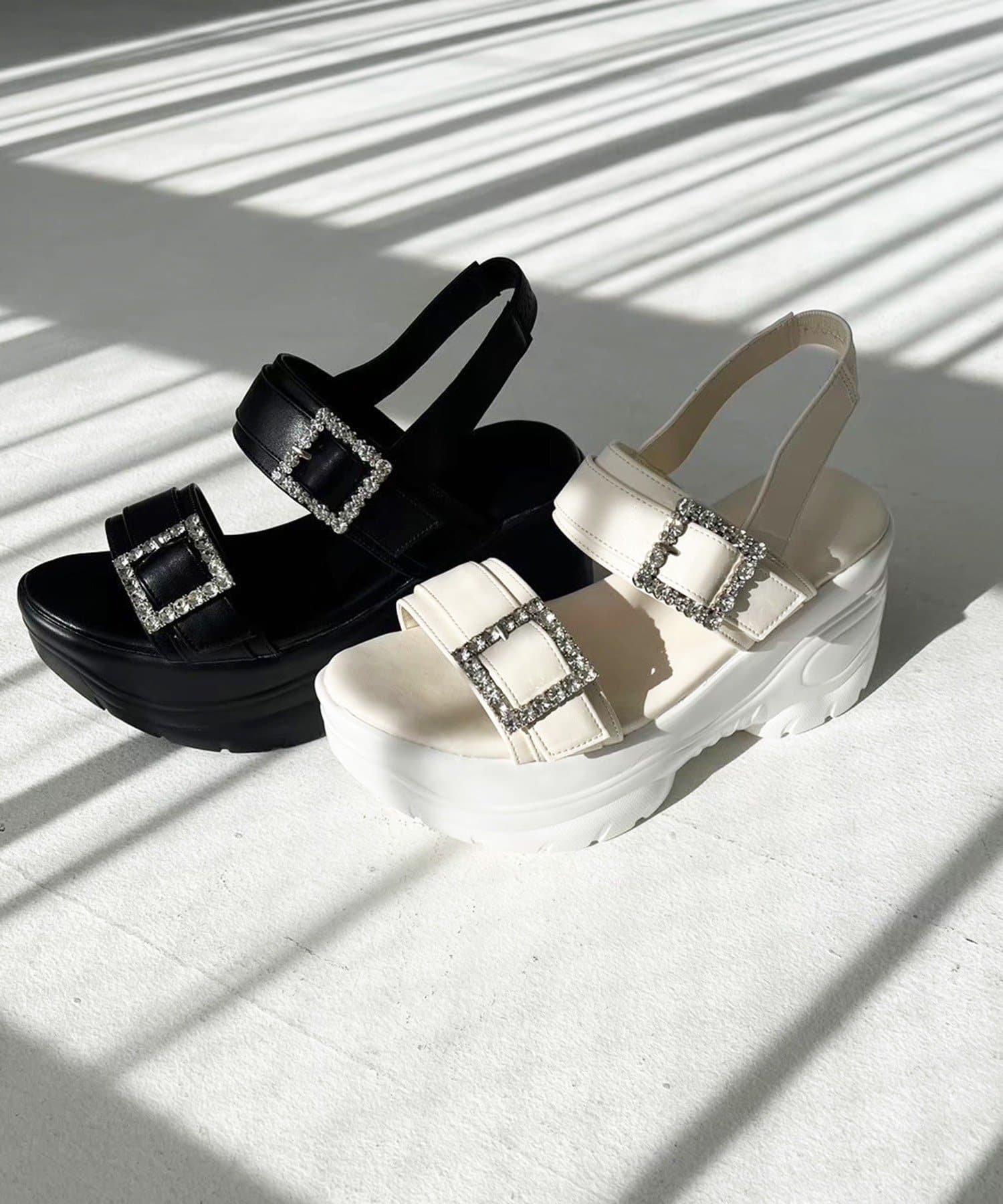 one after another NICE CLAUP(ワンアフターアナザー ナイスクラップ) ビジューバックルスポサン