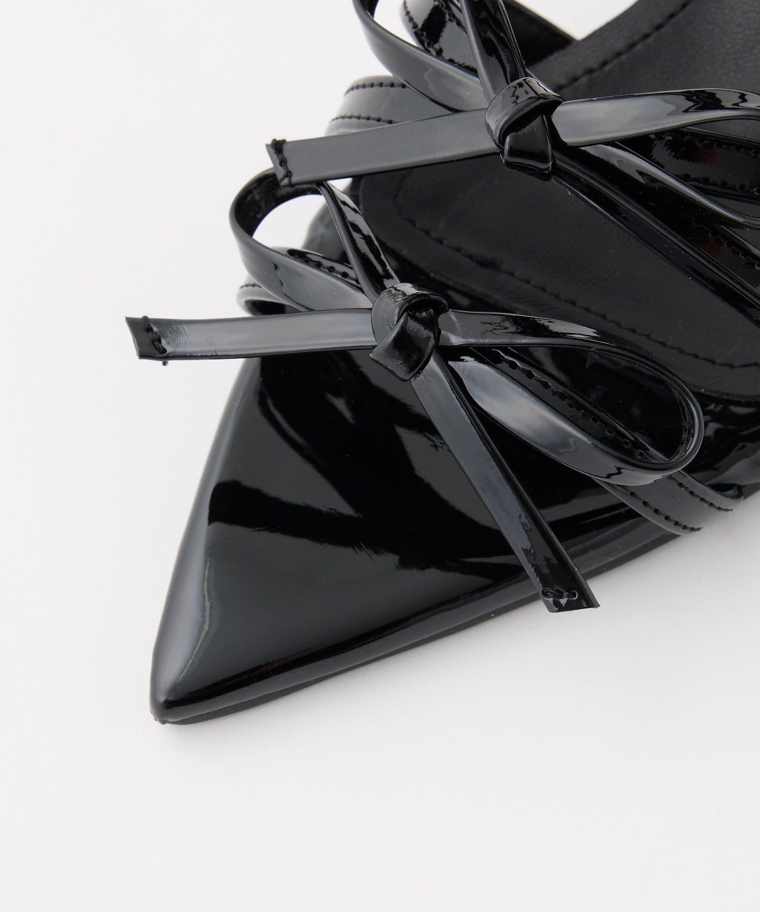 one after another NICE CLAUP(ワンアフターアナザー ナイスクラップ) リボンストラップサンダル