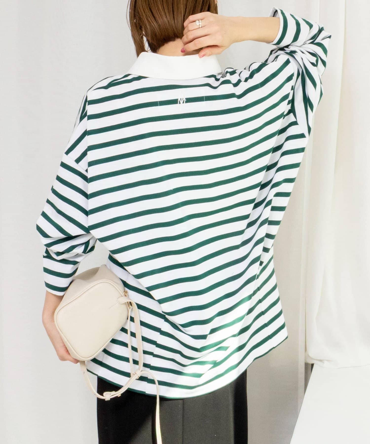 NOLLEY'S(ノーリーズ) ウォッシャブルBIGシルエットラガーシャツ