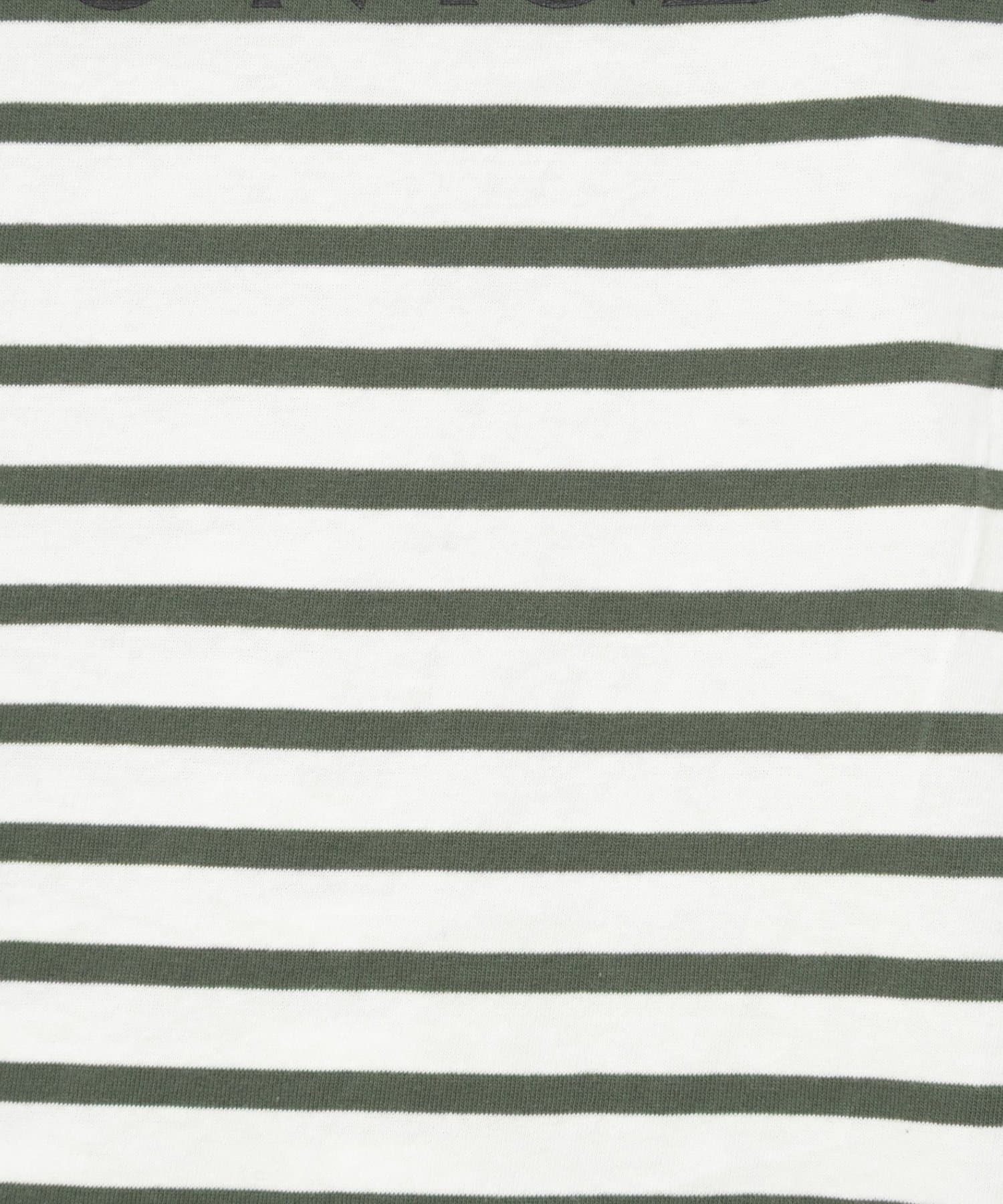 NOLLEY'S(ノーリーズ) 【WEB限定】ウォッシャブルボーダープリントロンTee