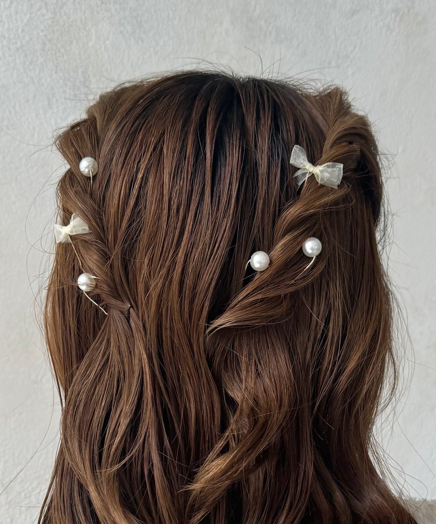 Lattice(ラティス) 【オケージョン】パールリボンUピンセット(8P)