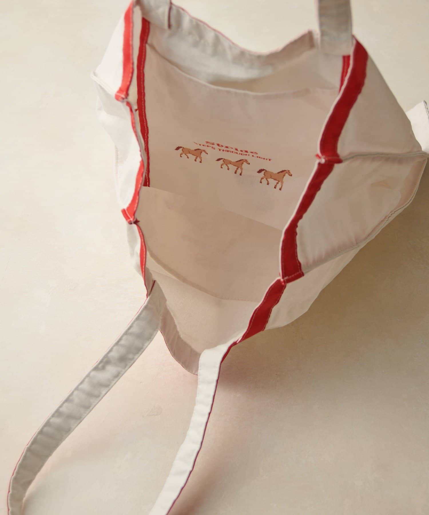 Lattice(ラティス) 【ピクセル】プリントトートバッグ