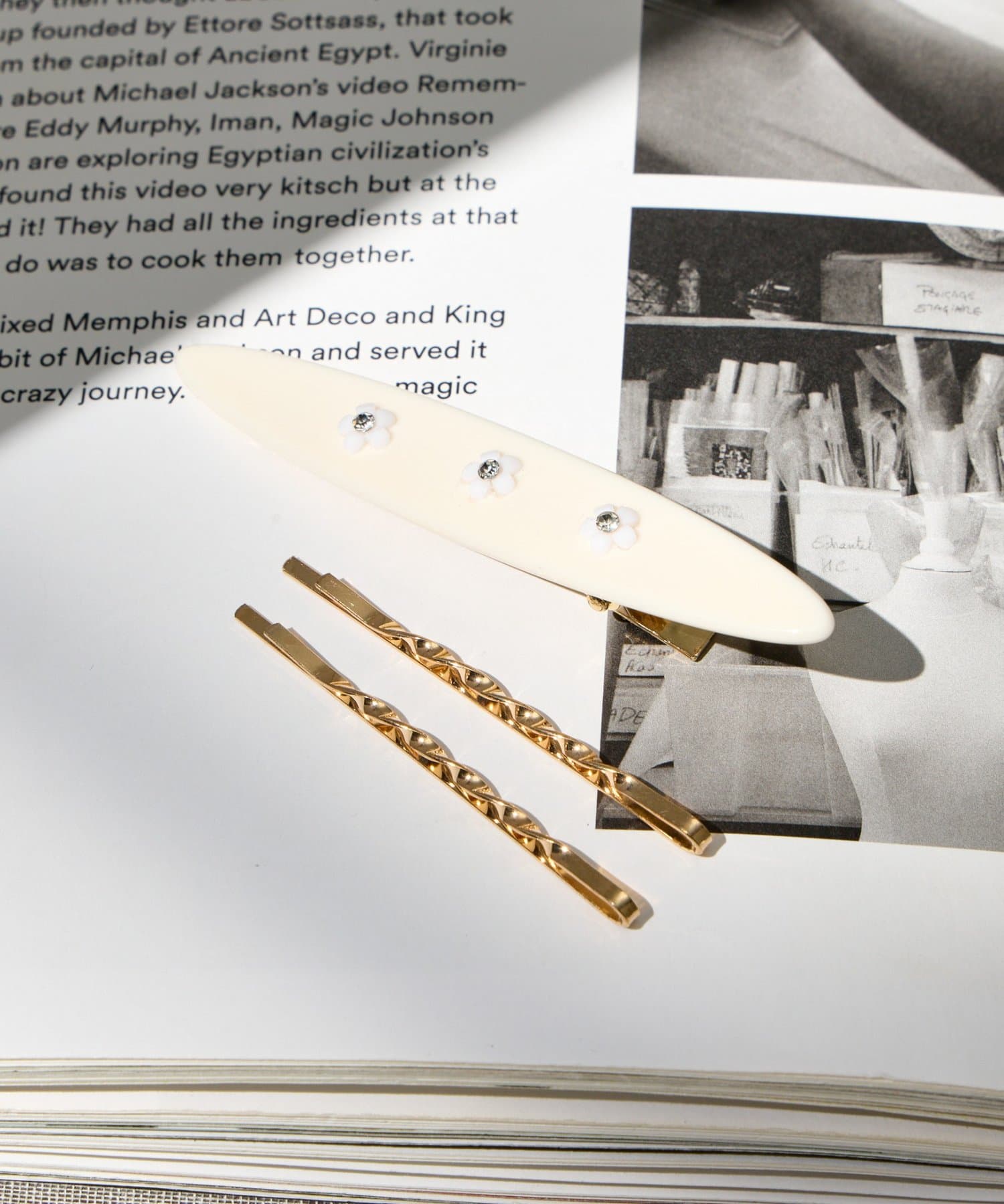 Lattice(ラティス) フラワーカラークリップセット(3P)