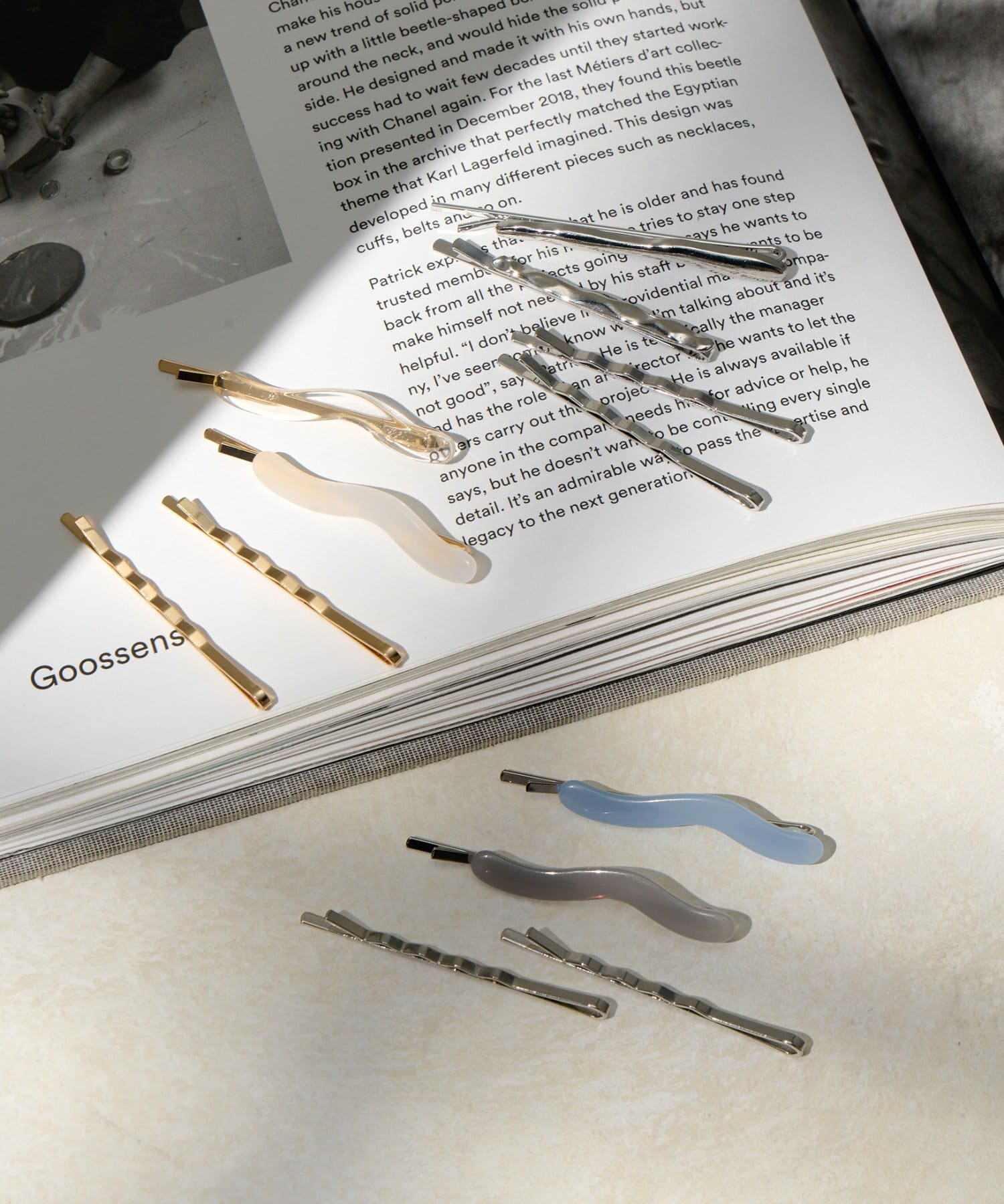 Lattice(ラティス) うねうねカラーヘアピンセット(4P)