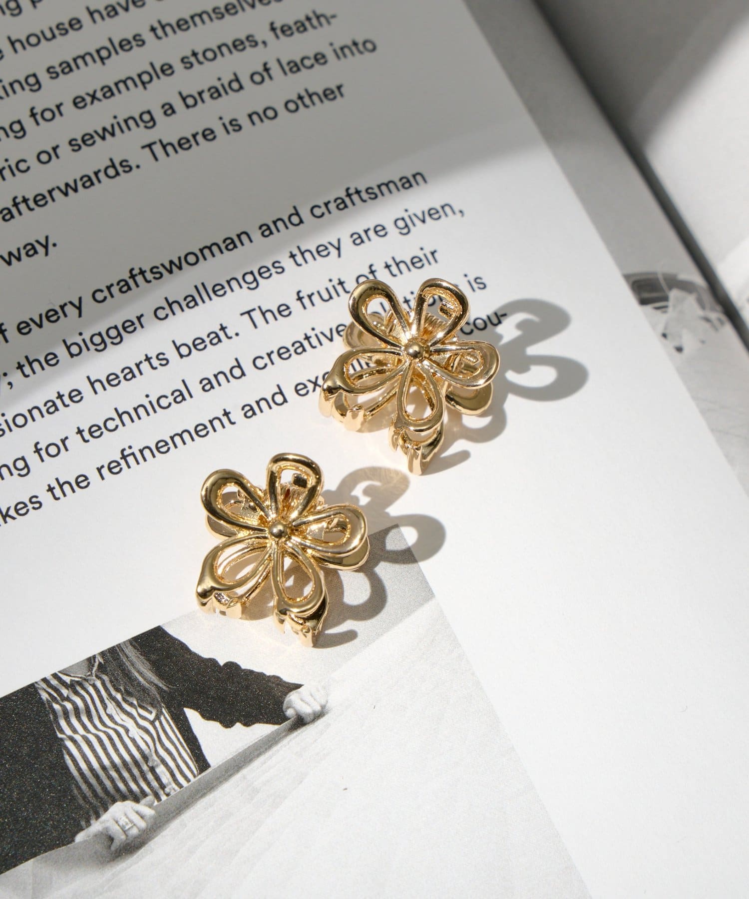 Lattice(ラティス) フラワーミニクリップセット(2P)