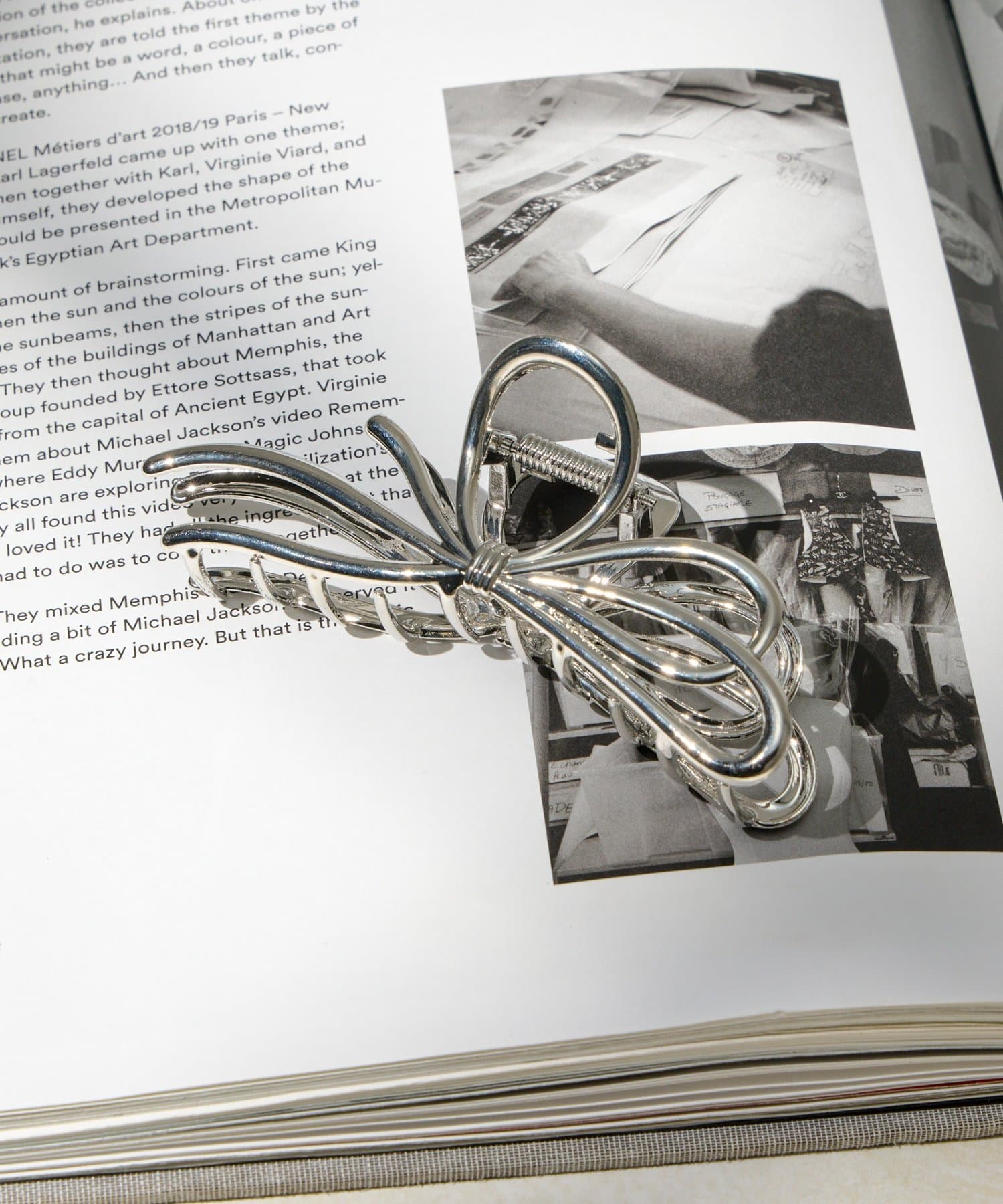 Lattice(ラティス) リボンメタルクリップ