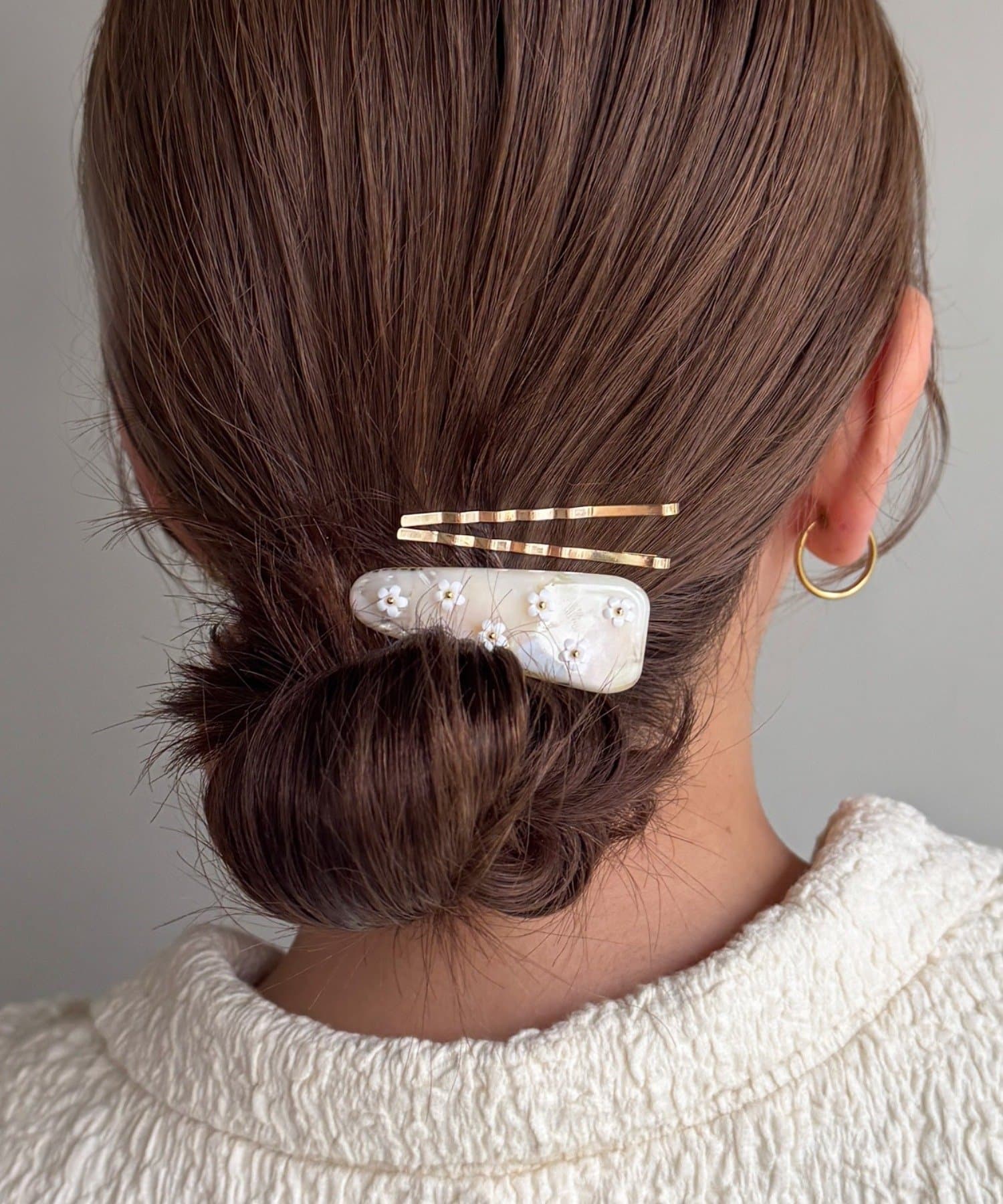 Lattice(ラティス) フラワーモチーフクリップセット(3P)