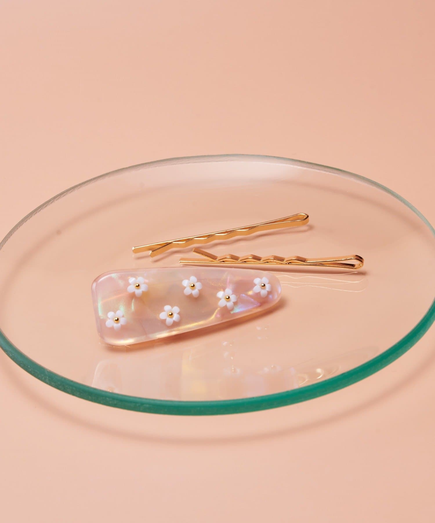 Lattice(ラティス) フラワーモチーフクリップセット(3P)