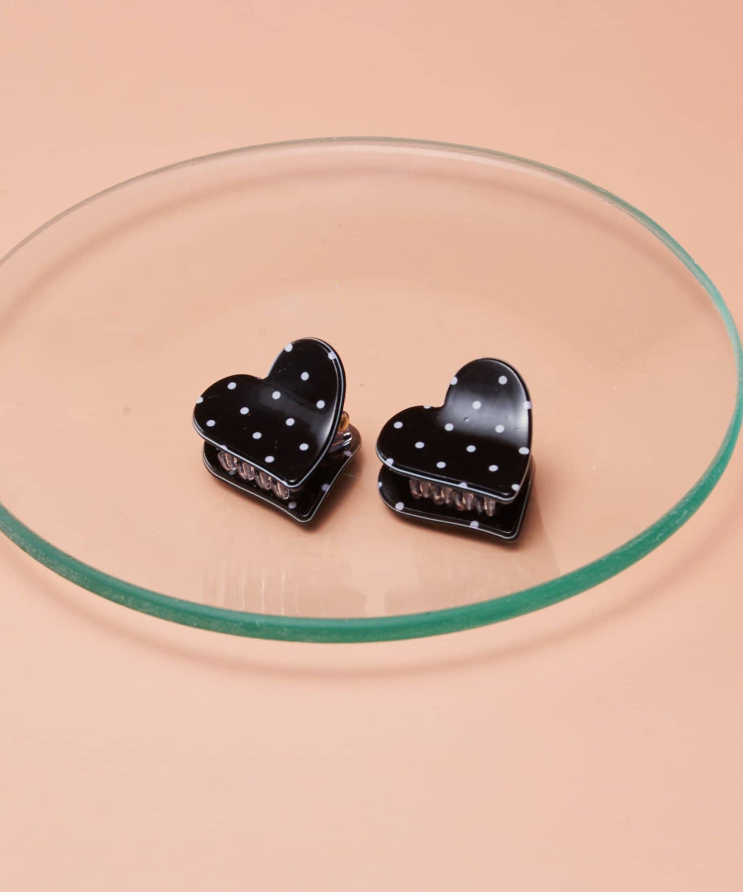 Lattice(ラティス) ハートドットミニクリップセット(2P)