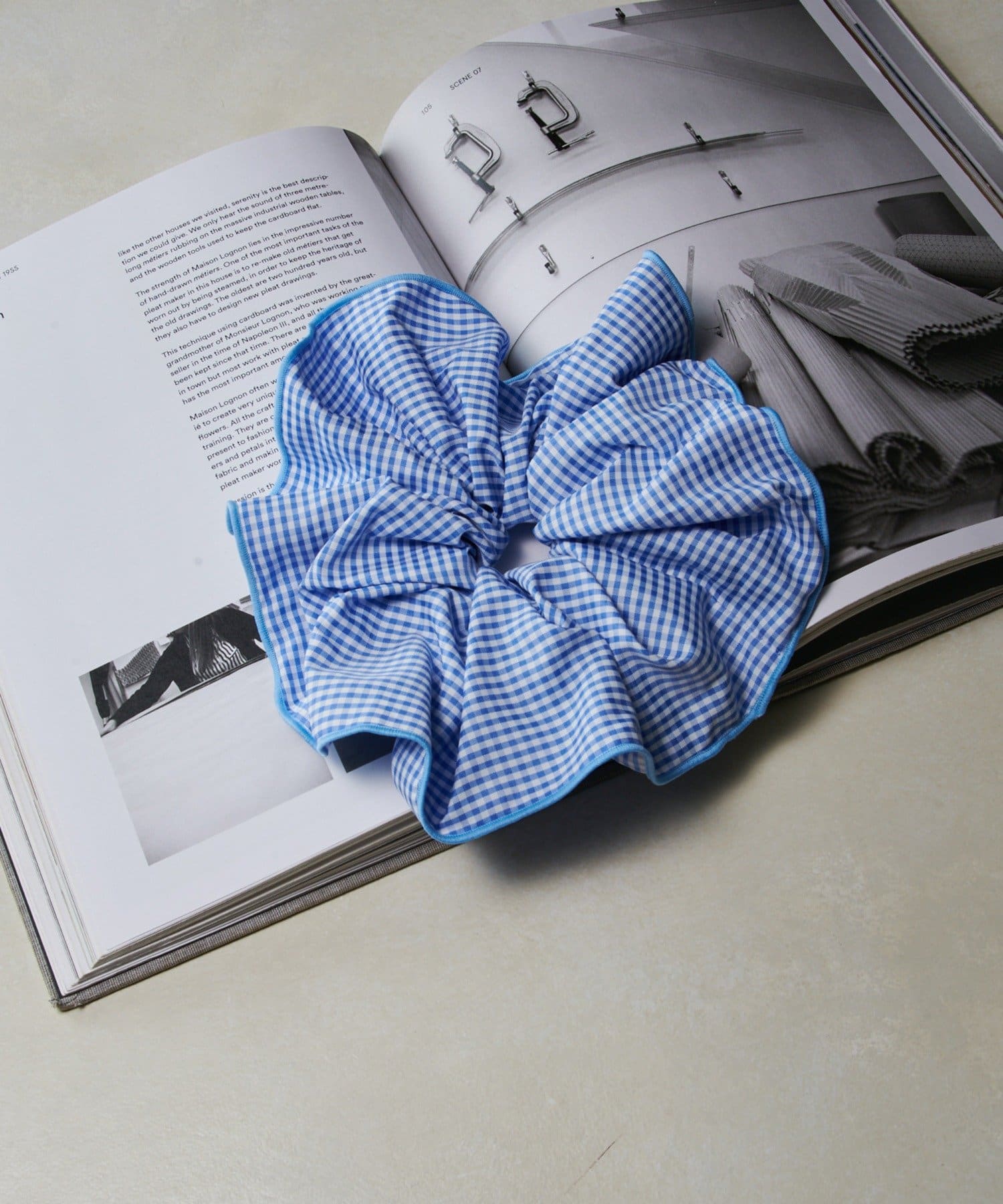 Lattice(ラティス) ギンガムチェックシュシュ