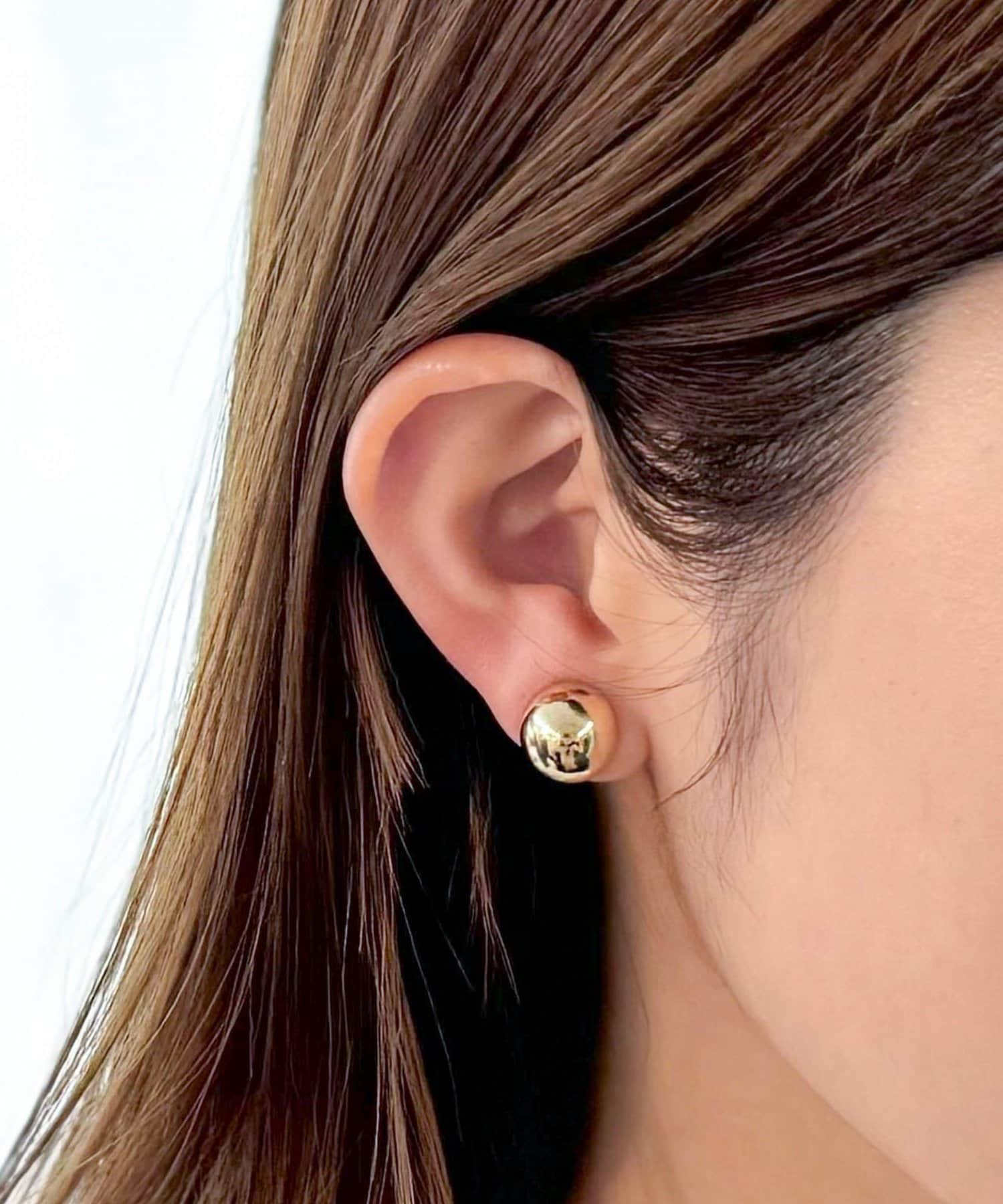 NOLLEY'S(ノーリーズ) 【grâce grace/グラスグラス】ラウンドドームピアス